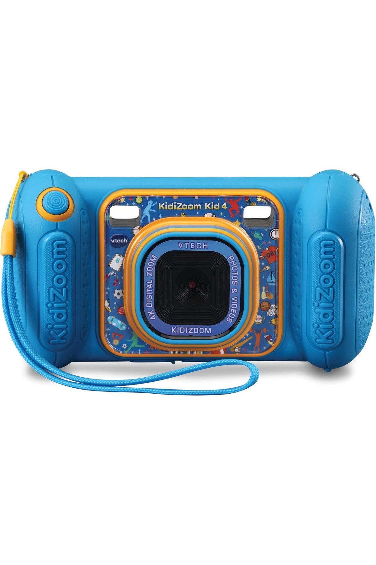 VTech Baby KidiZoom Kid 4, Çocuk Kamerası, Fotoğraf, Video, Oyun, Ebeveyn Kontrolü, 4-8 Yaş