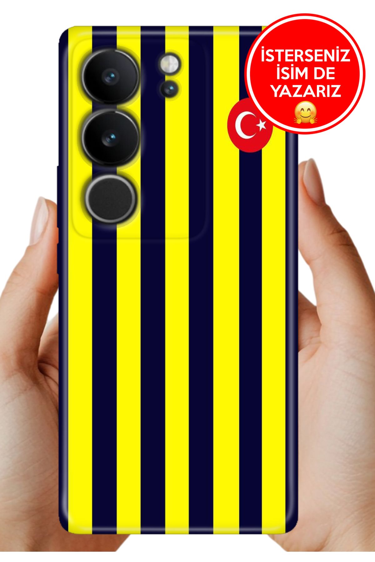 Cekuonline Vivo V29 5G Kılıf FullCover Resimli Desenli Silikon Çubuklu-Forma