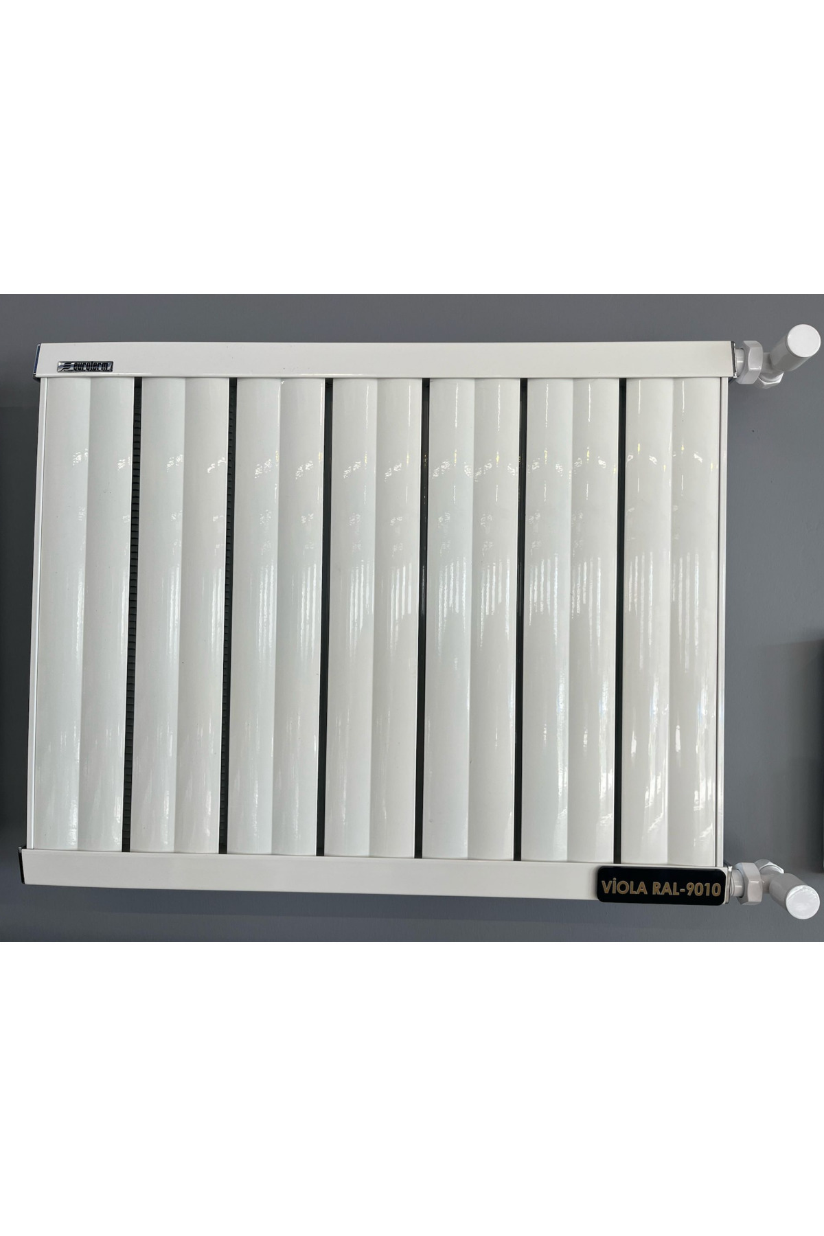 ALURAD Alüminyum Panel Radyatör Viola 600 X 800 mm Ral 9010