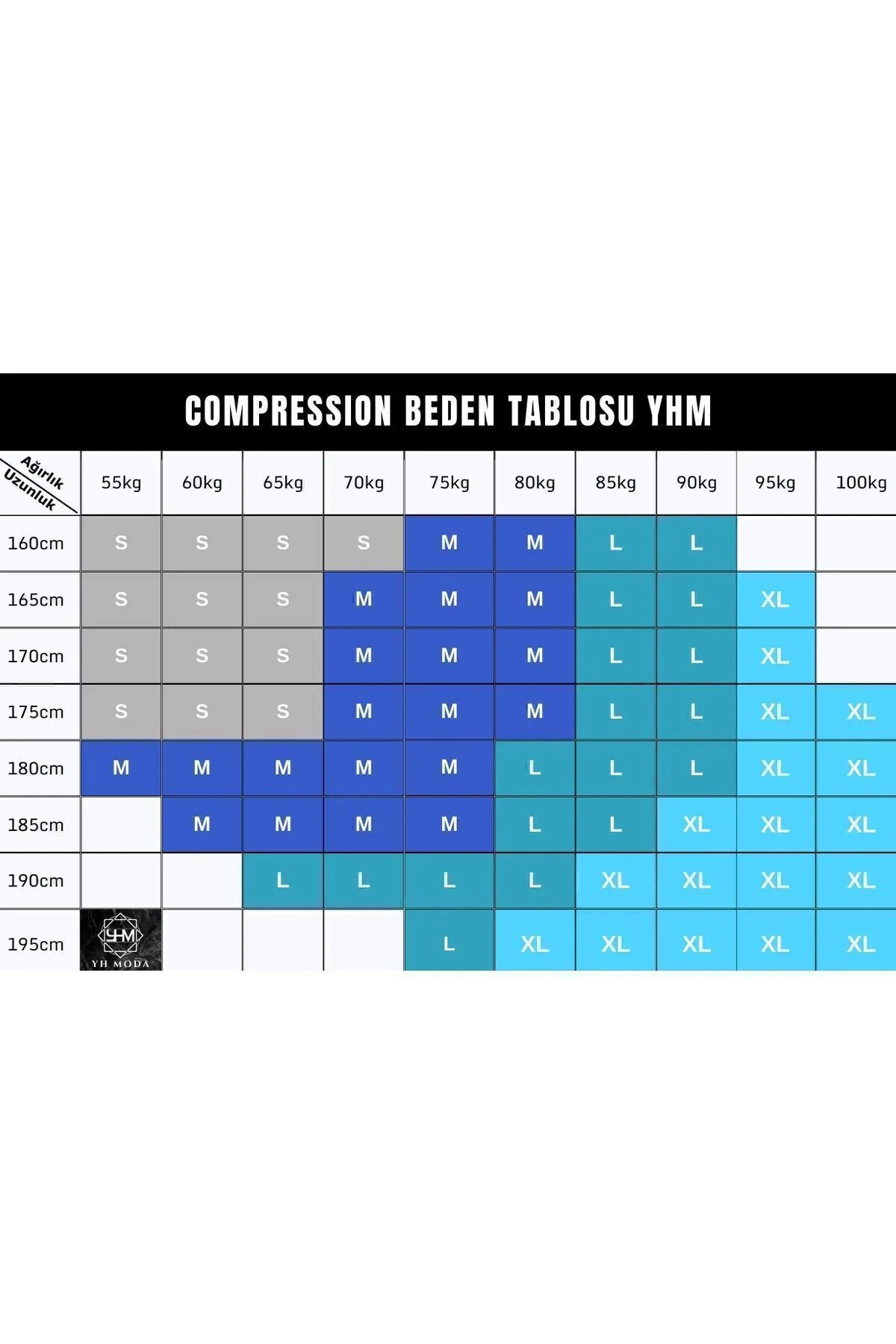 YHM Erkek Boğazlı Compression Tişört | Body Fit | Esnek & Nefes Alabilir Spor Üst görsel 3