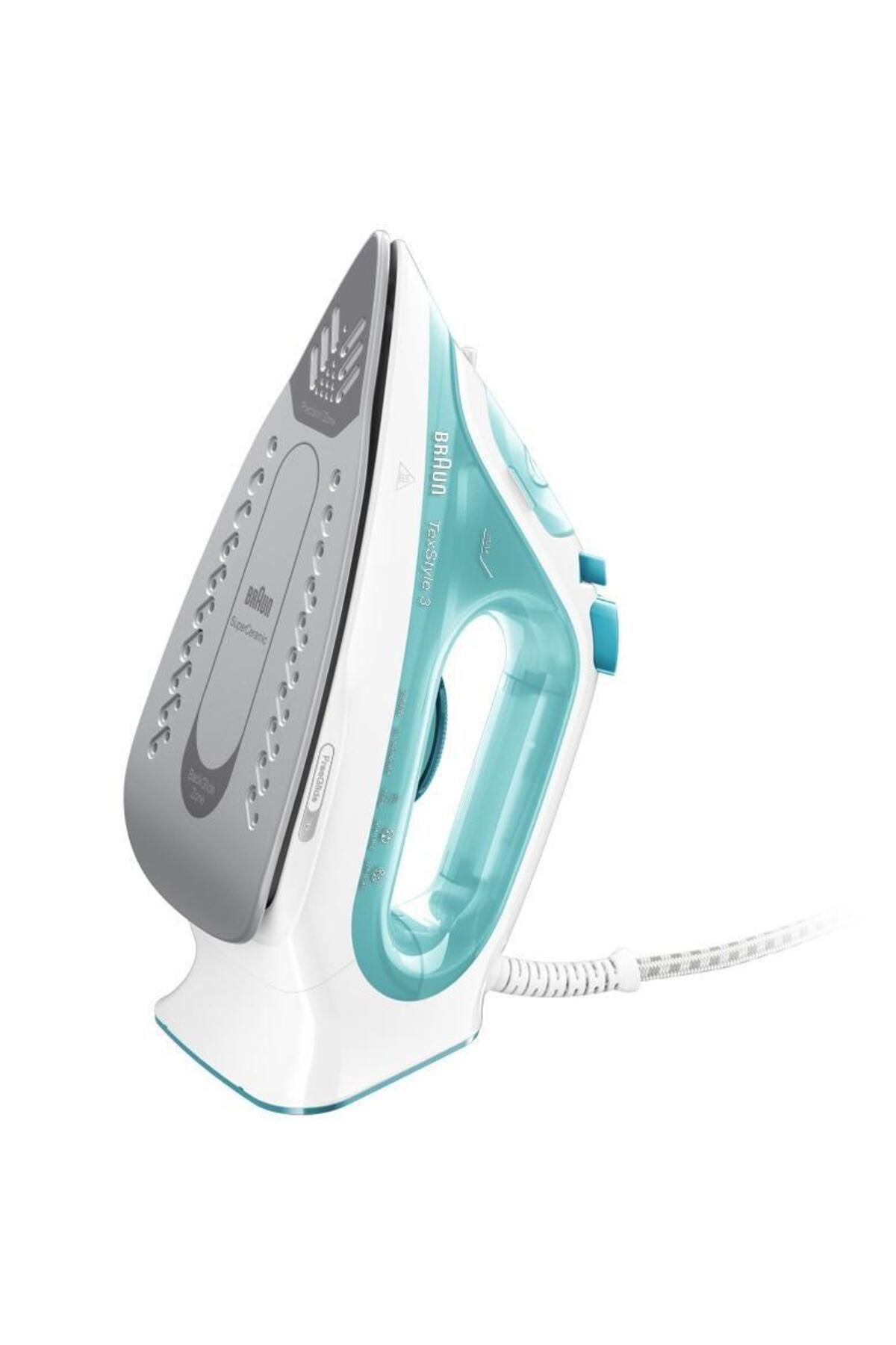 Braun-Fier de calcat Braun TexStyle 3 SI3041GR, 2350 W, abur variabil 45g/min, jet de abur 150g/ml 2