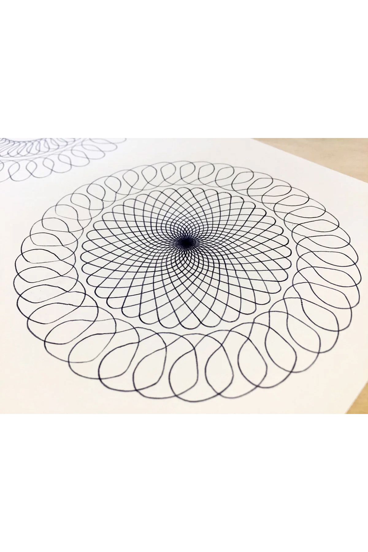 HobiHub-Σετ σχεδίασης Spirograph – Πρότυπο σχεδίασης Mandala & Spiral, Σετ χόμπι για παιδιά και ενήλικες 3
