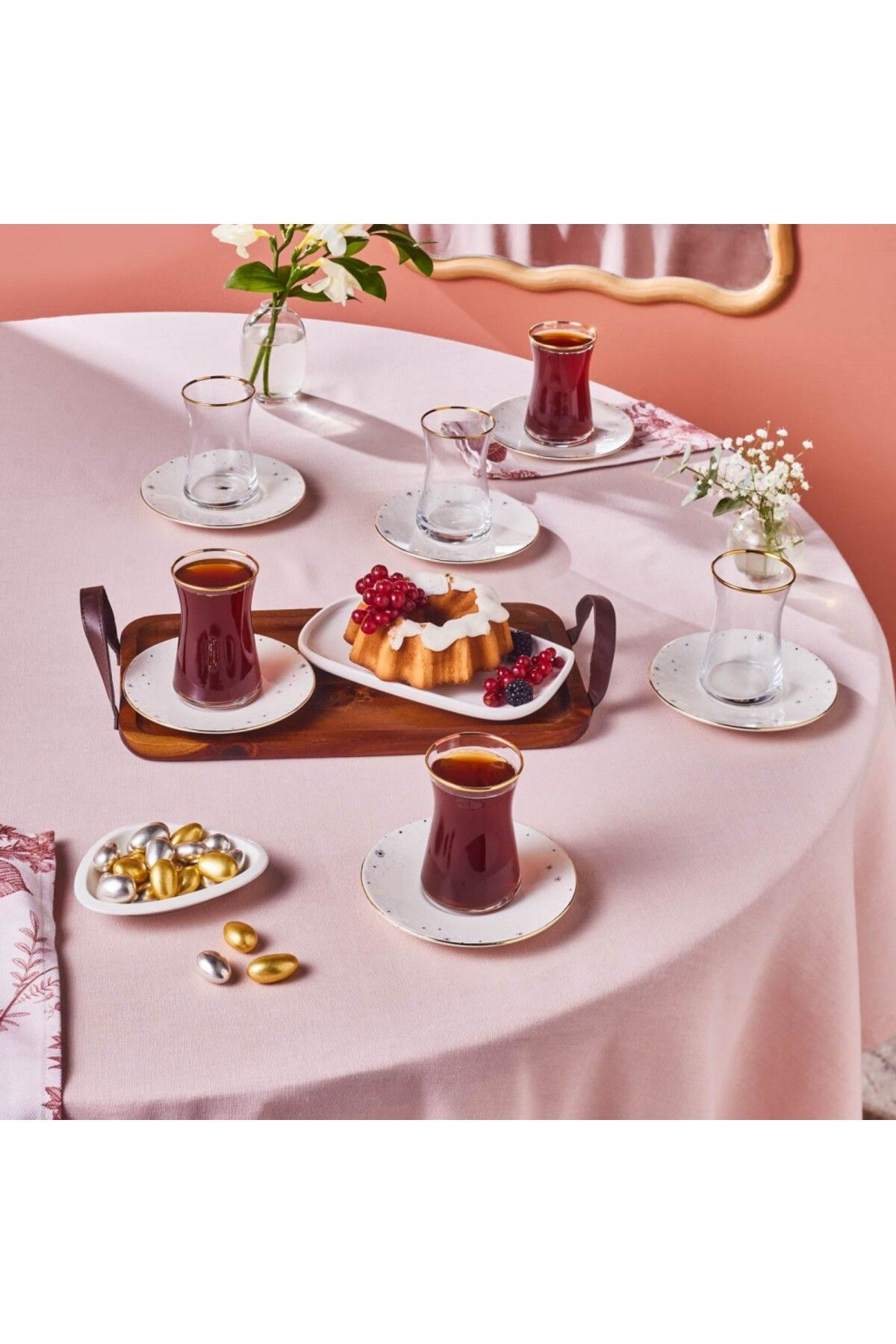 Karaca-Fleur 12-Teiliges 6-Personen Tee-Set 2