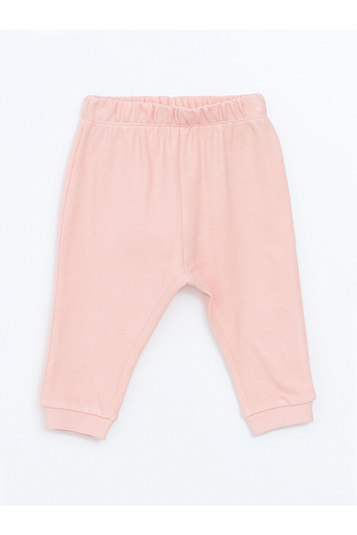 LC Waikiki Esse Collection Pembe Bisiklet Yaka Kız Bebek Sweatshirt ve Tayt 2'li fotoğrafı 5 (önizleme)