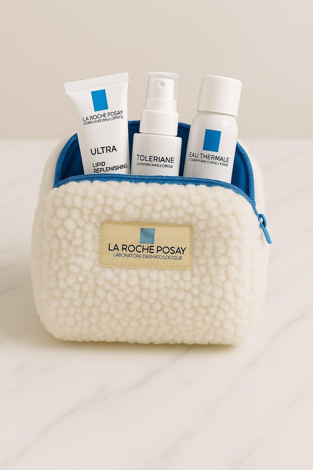 کیف لوازم آرایش LA ROCHE POSAY فیروزه ای La Roche Posay