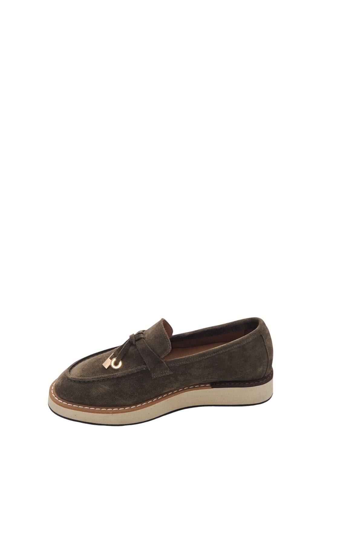 aayak&kabımofficial-Comfortable and Stylish Genuine Leather Suede Women's Loafer – Saraç Embroidered Eva Sole 3