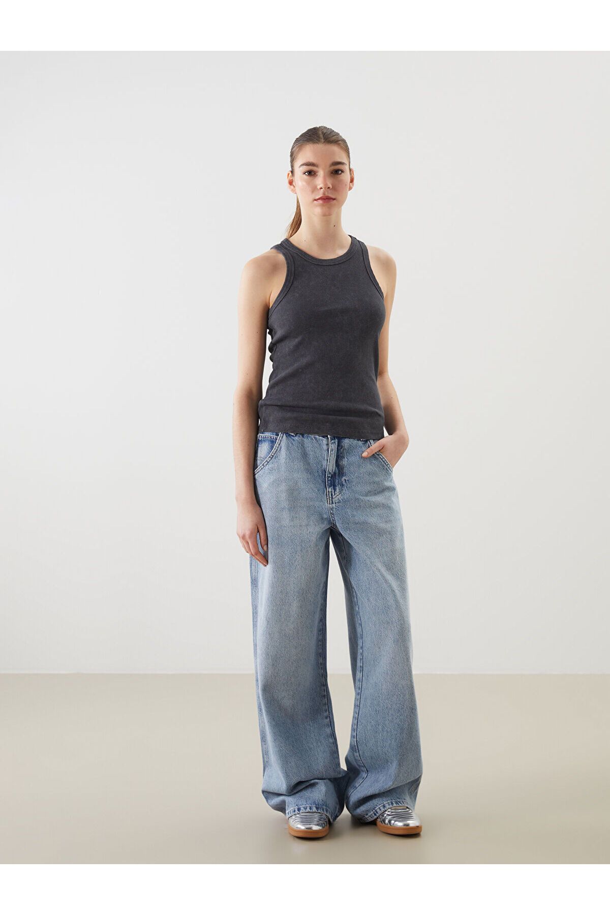 LC Waikiki Wideleg Kadın Jean Pantolon