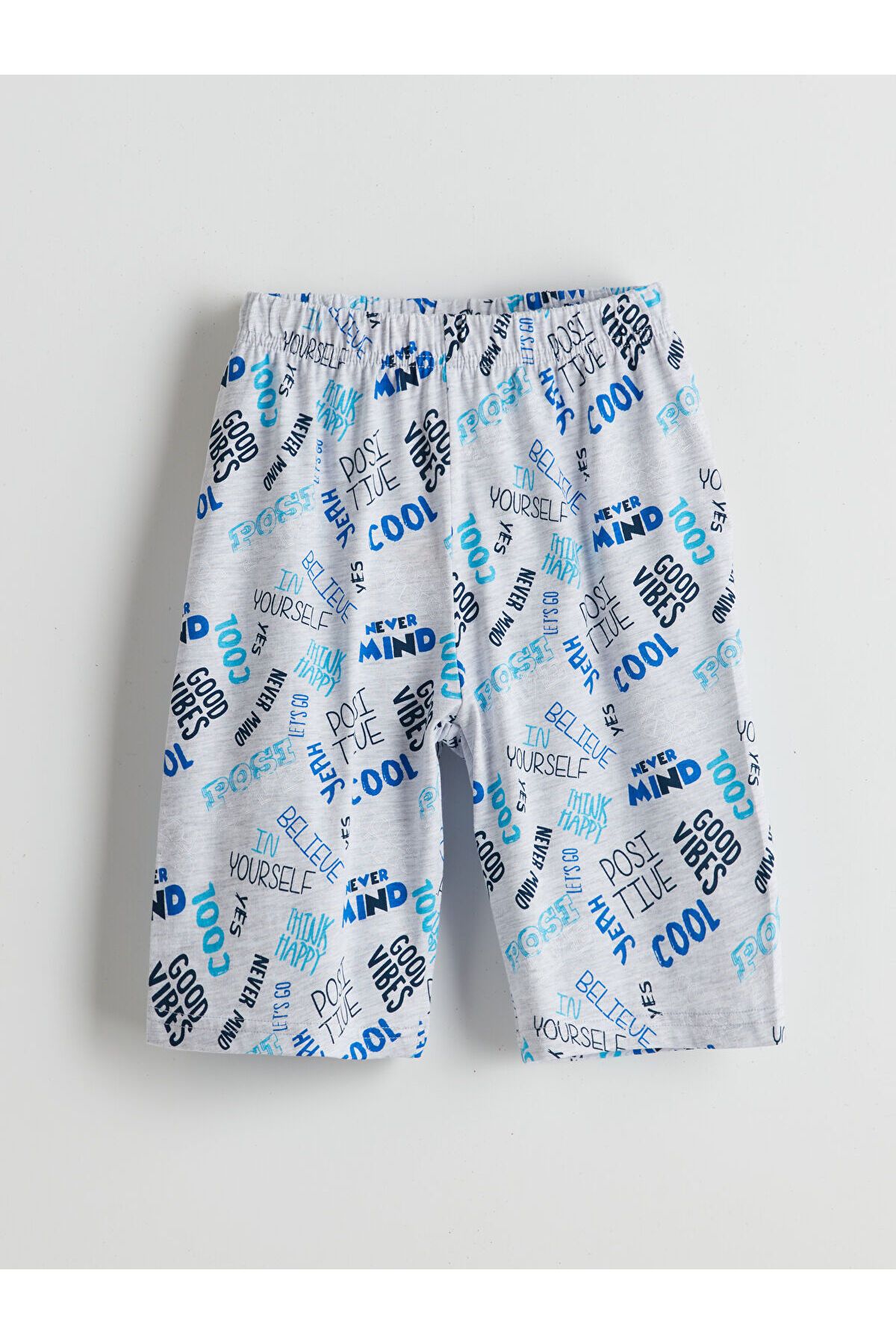 LC Waikiki-Elastic Waist Boys' Pajama Shorts 2 Pack 2