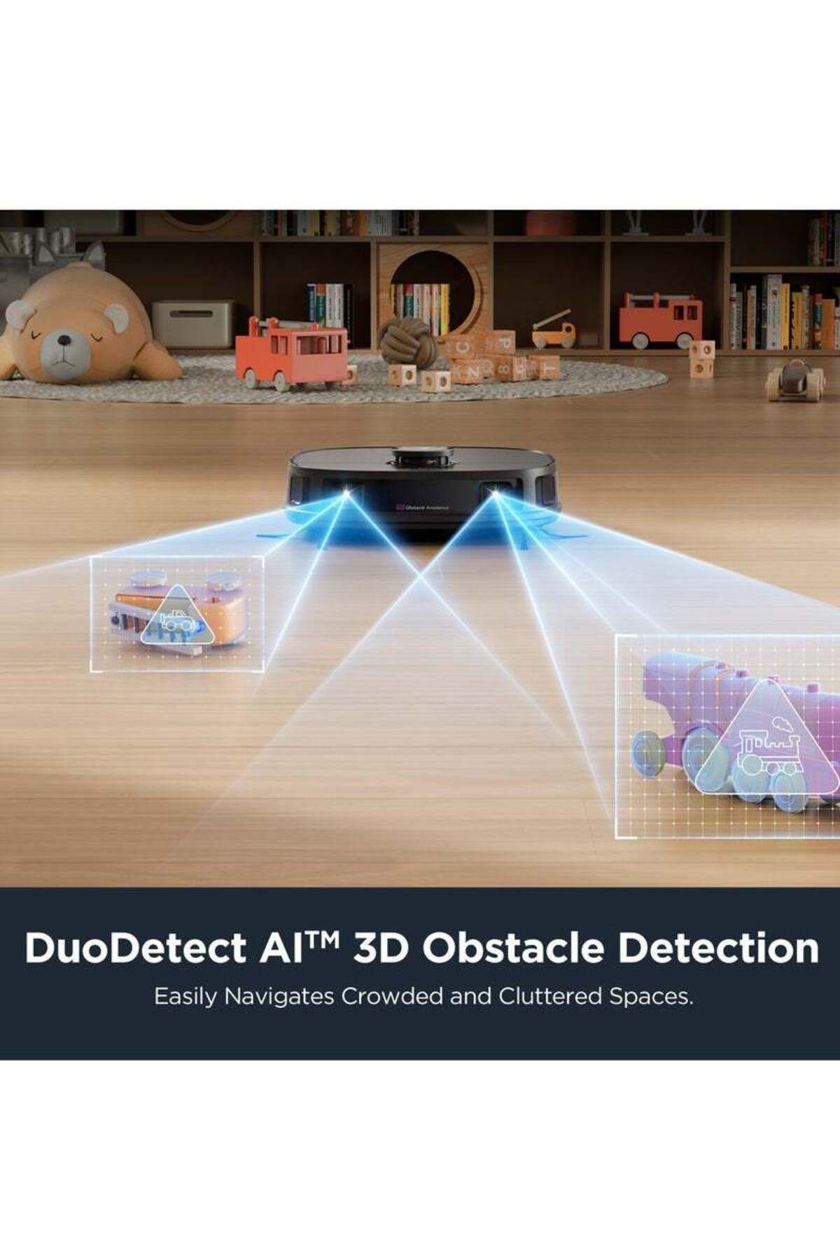 Eureka-Robot Vacuum Cleaner & Mop All-in-One Station, AI 3D Obstacle Detection, Intelligent Pet Bypass 5