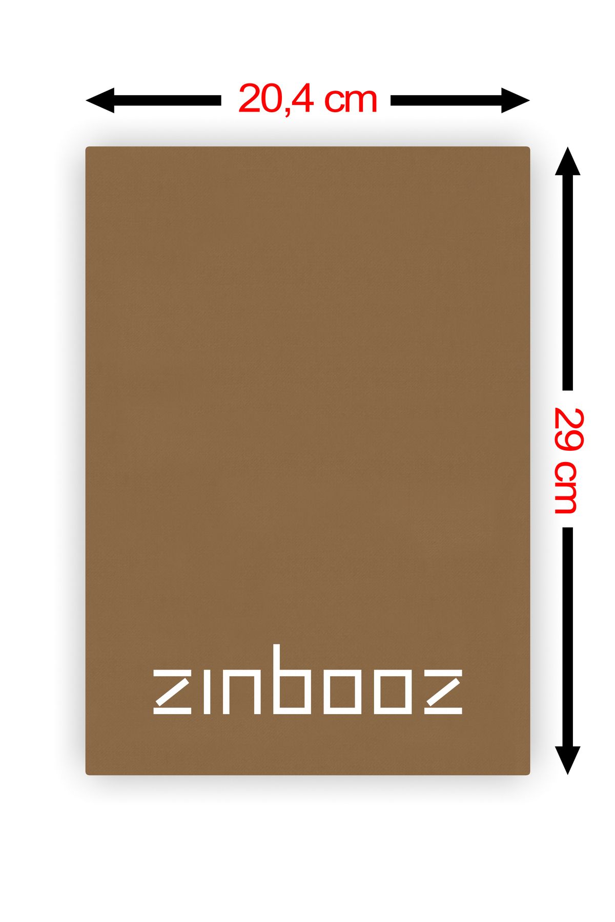 zinbooz-Blue Sky Yellow Sun Illustration Wooden Poster 20X29 cm 2