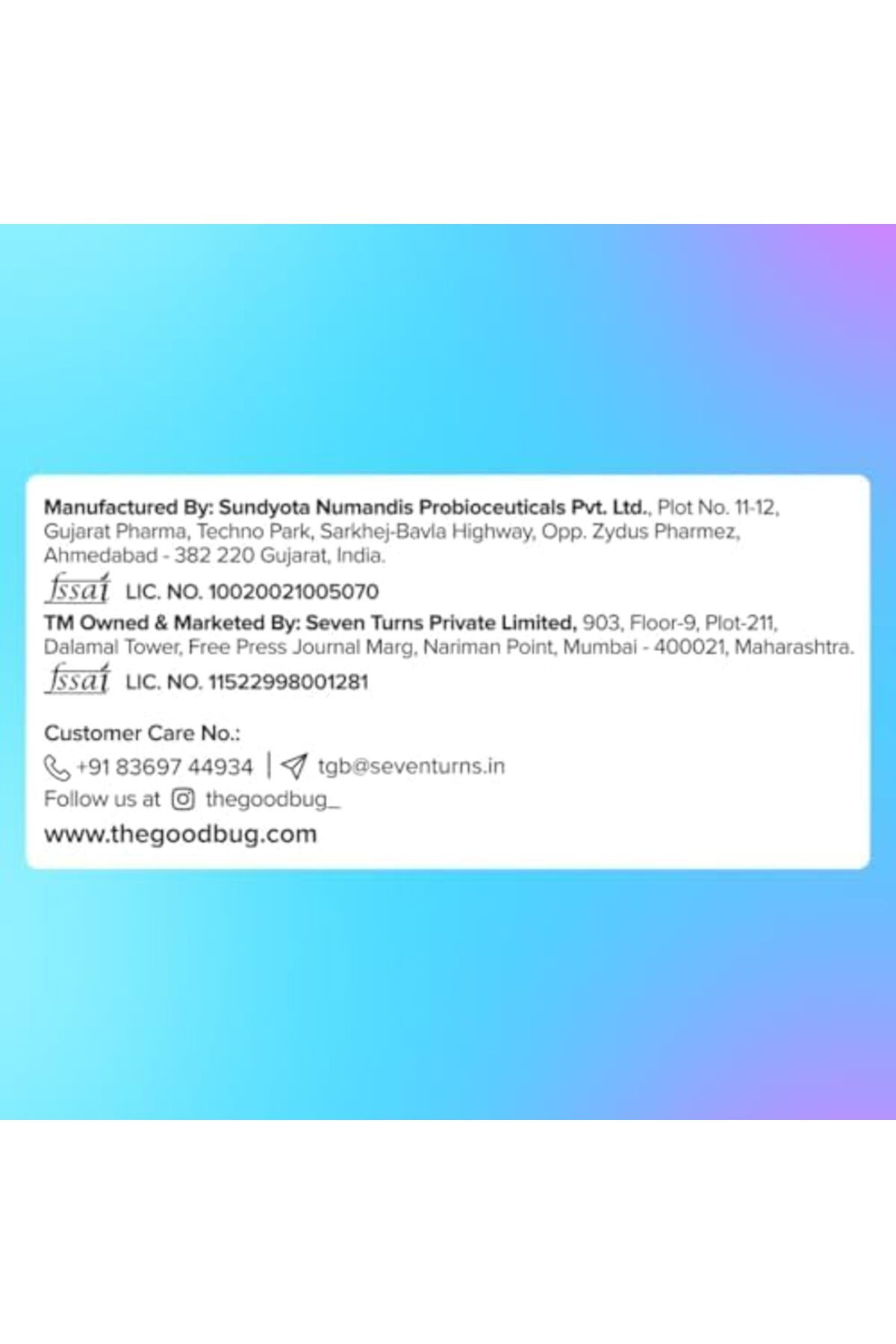 The GoodBug-The Good Bug Metabolically Lean SuperGut Powder 8