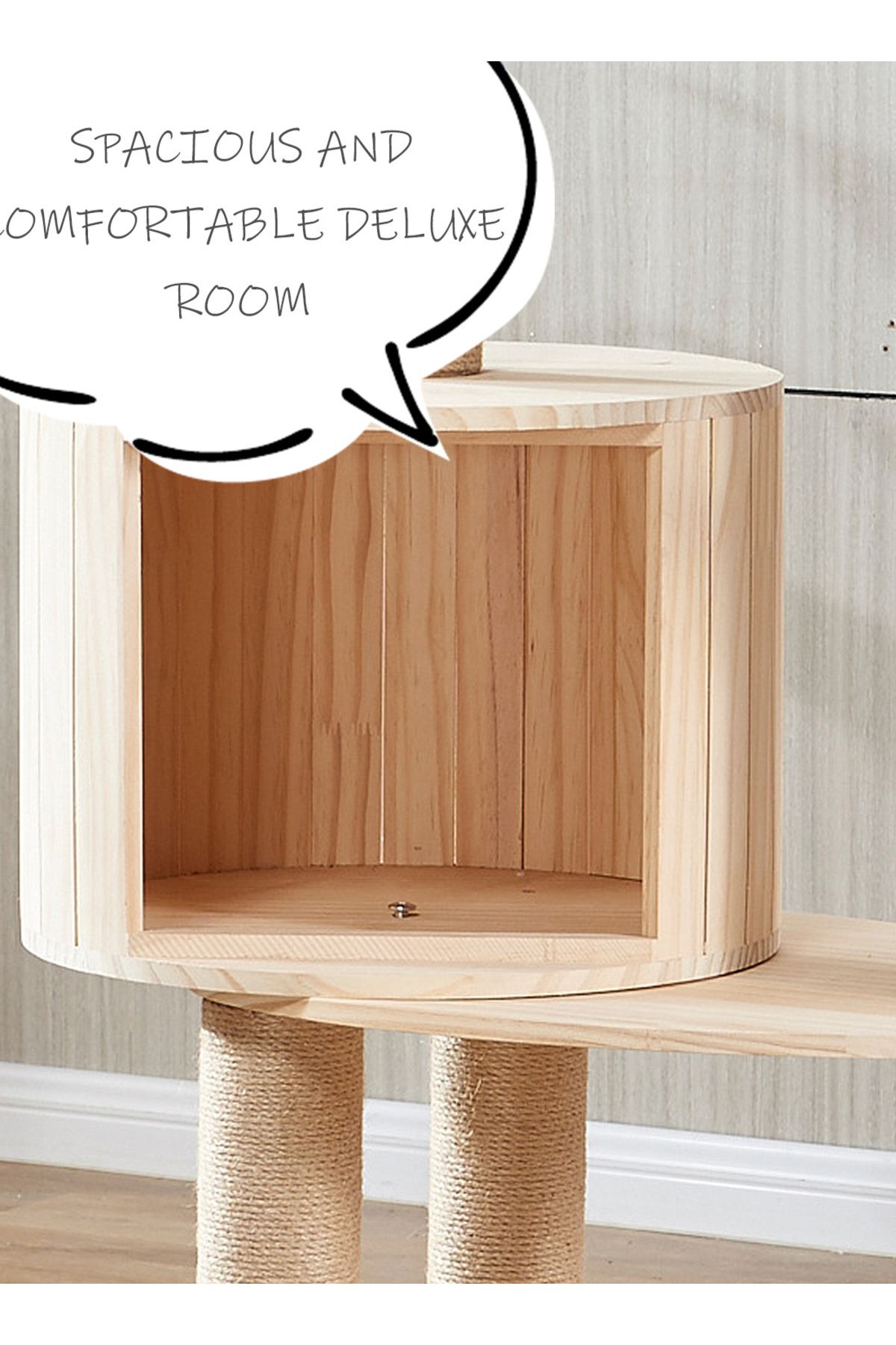KidLe-Cat Tree Cat Villa Cat Nest Cat Climbing Frame Cat House 2