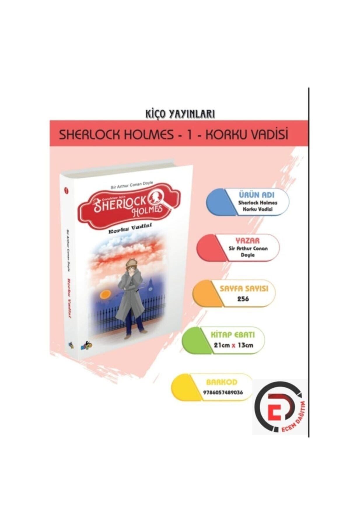 Kırtasiye seti ve Korku Vadisi Sherlıock Holmes [256 Sayfa Ecem Dagıtım]