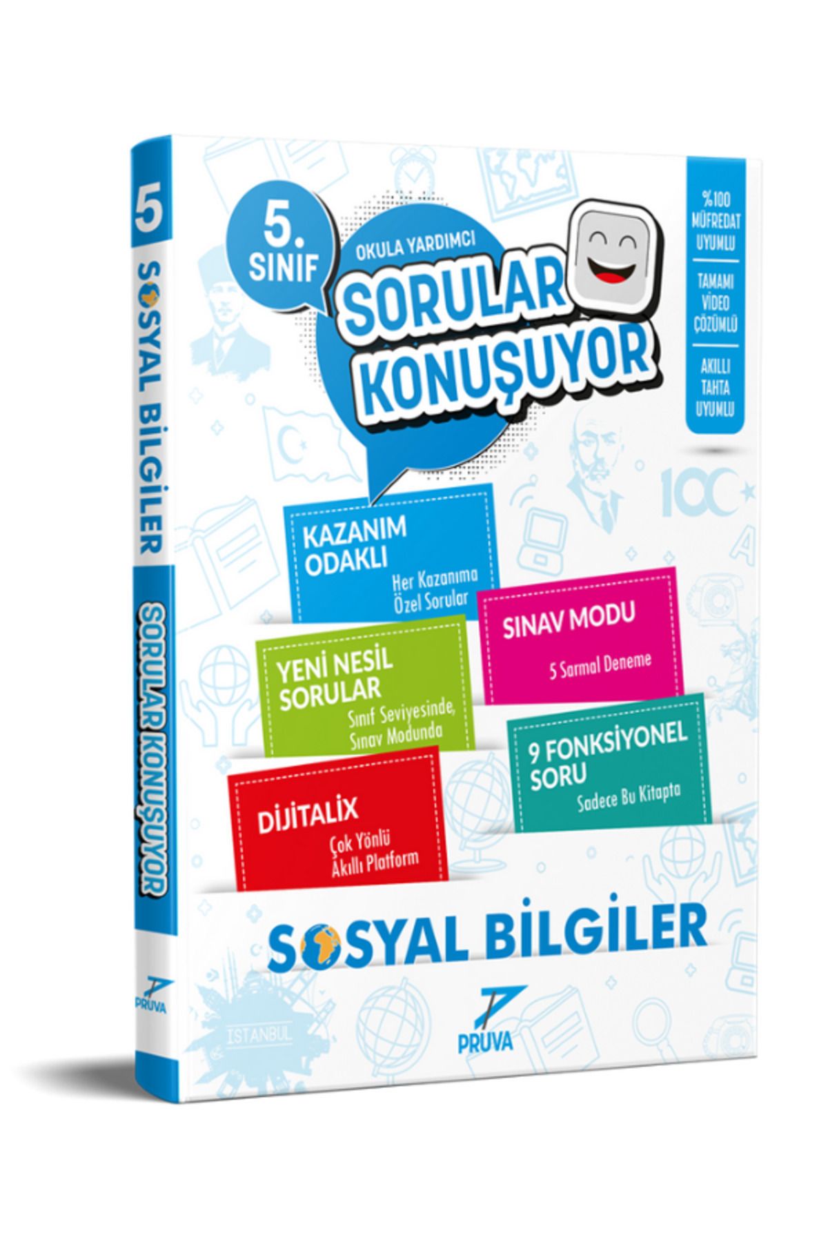 Kırtasiye seti ve 5. Sınıf Sosyal Bilgiler Soru Bankası 2024 Kırtasiye seti ve 5. Sınıf Sosyal Bilgiler Soru Bankası 2024