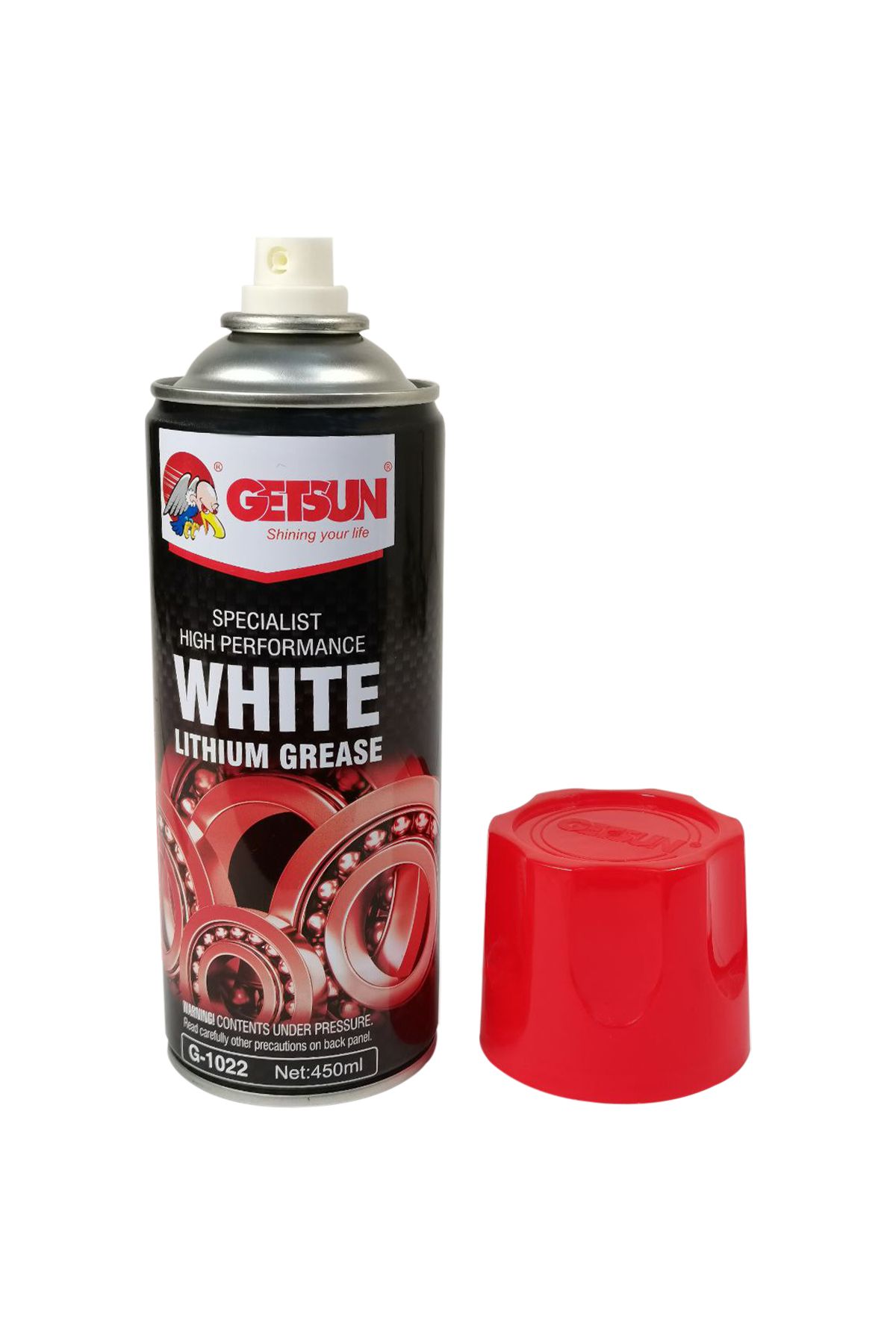 GETSUN-White Lithium Grease 450ml High Performance Lubricant for Automotive, Industrial, Home Use 3