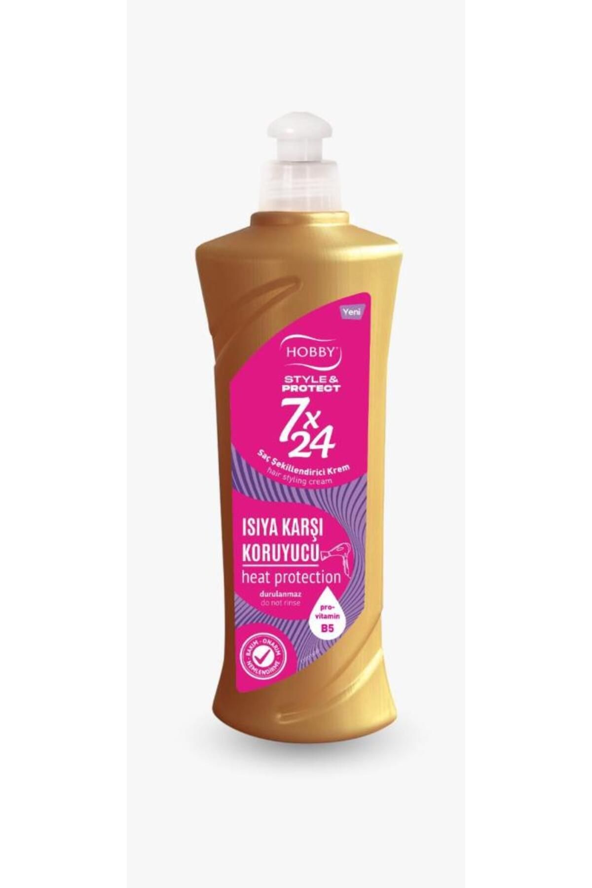 7x24 Isıya Karşı Koruyucu Saç Şekillendirici Krem 250 Ml-
