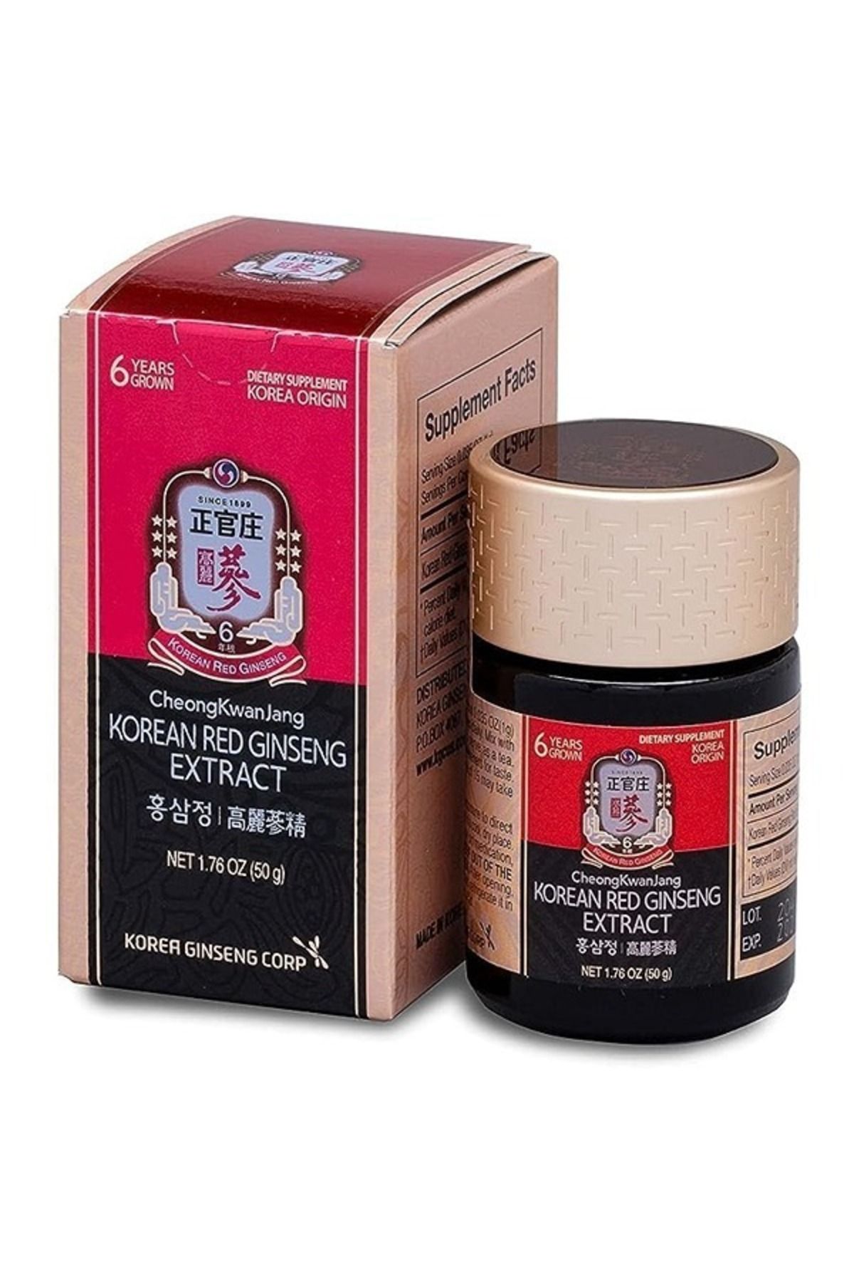 Cheong Kwan Jang-Korean Red Ginseng Extract, 50gm 1