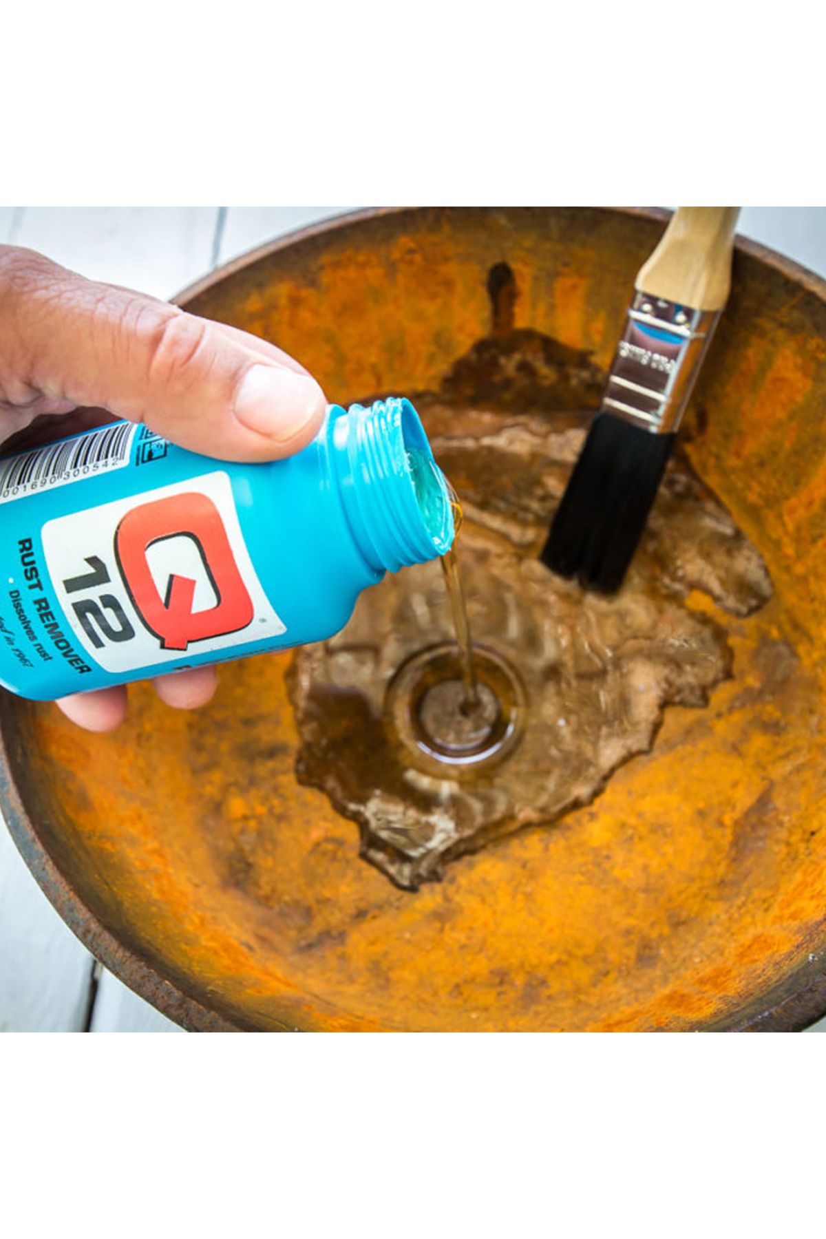 Q12-Rust Remover 200ml – Dissolves Rust, Non-Abrasive, Fast Acting, Food Safe Use 3