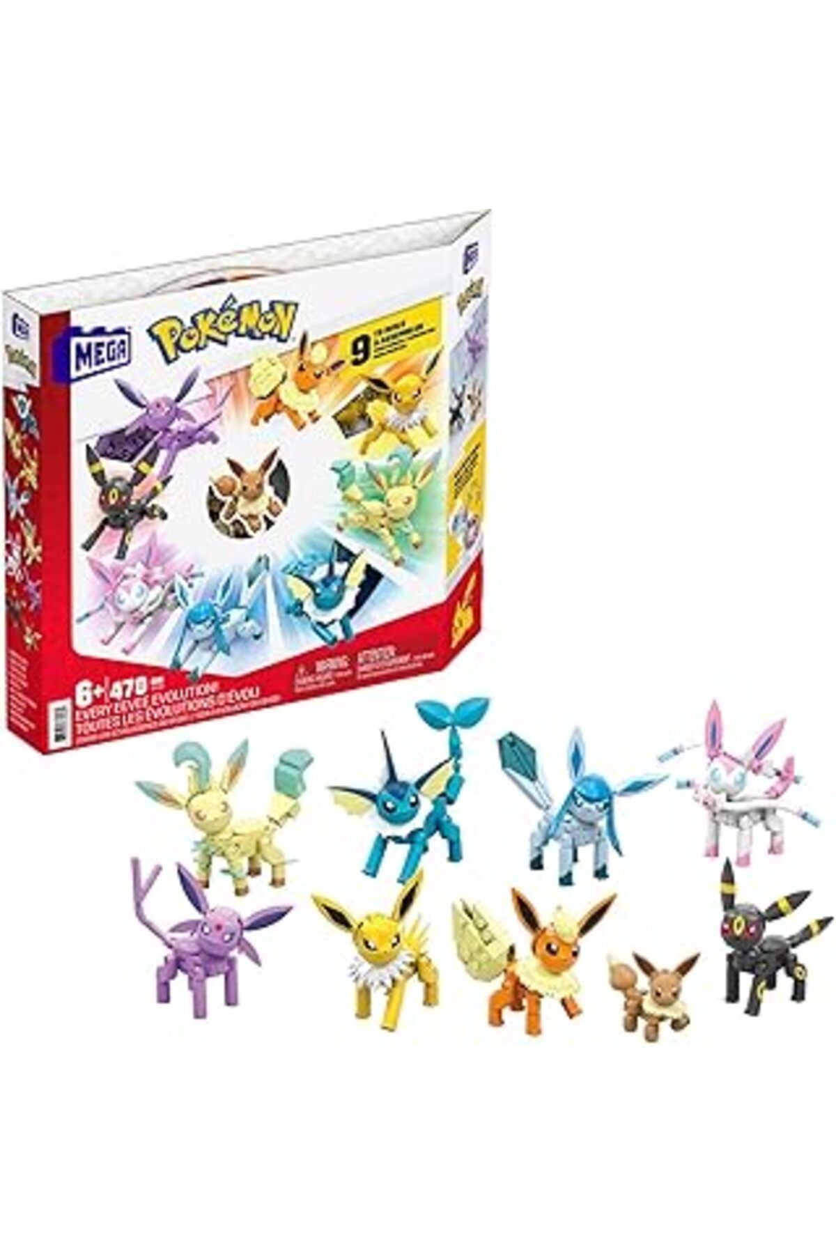NETWORK ART Mega Construx Poka © Mon Her Eevee Evrim!
