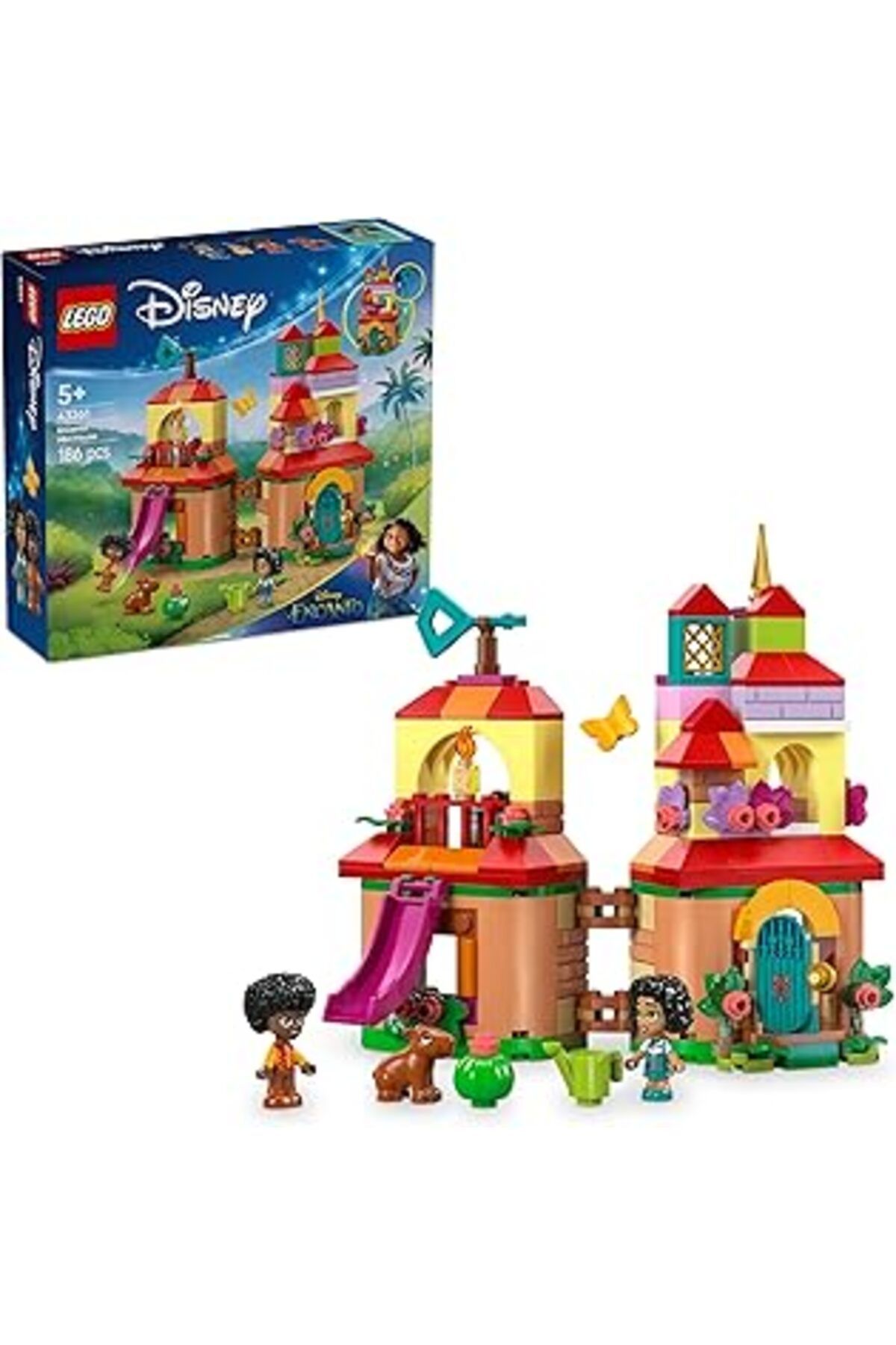 Mu Art Ahşap Lego ǀ Disney Mini Enkanto Evi 43261-5 Yaş Ve Üzeri Prenses Seven Kız Ve Erkek Çocuklar Için Yaratı