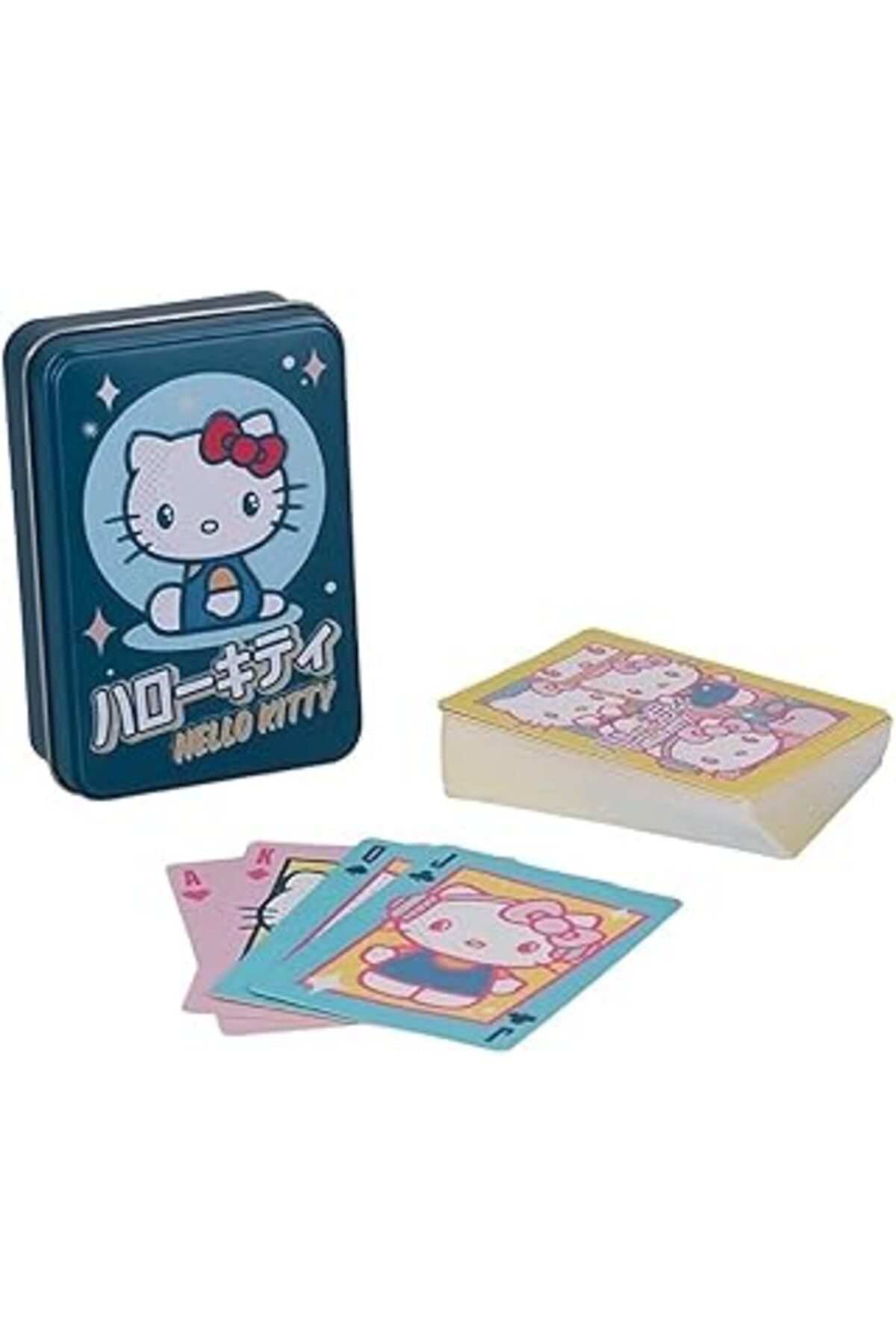 Mu Art Ahşap Paladone Hello Kitty Playing Cards Oyun Kartları