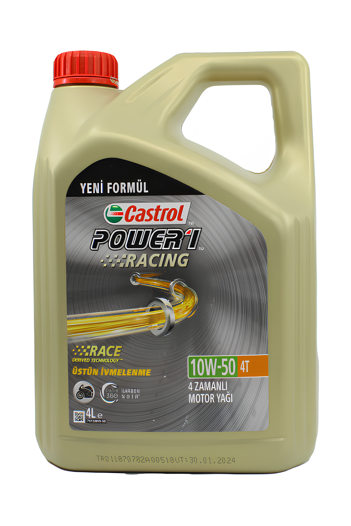 CASTROL Power 1 Racing 10w/50 4t Motosiklet Yağı 4 L