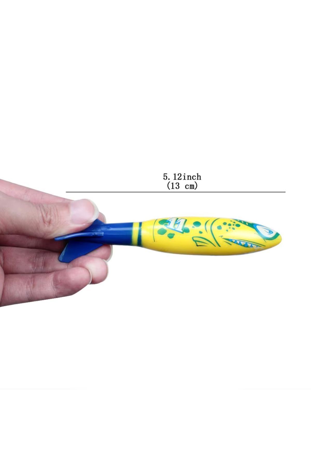 LRS STORE-Set of 4 Sea-Pool Toy Torpedo Diving Tutorial Fun Diving Shooting Toy 7