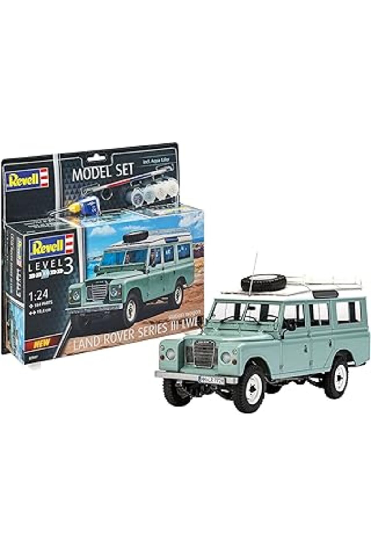 NETWORK ART Revell M.Set Land Rover Iii