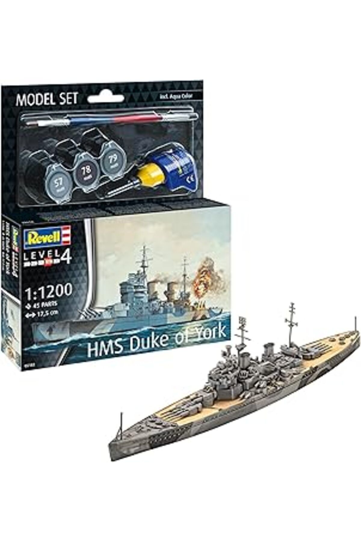 NETWORK ART Model Set Battleship Hms Duke Of York