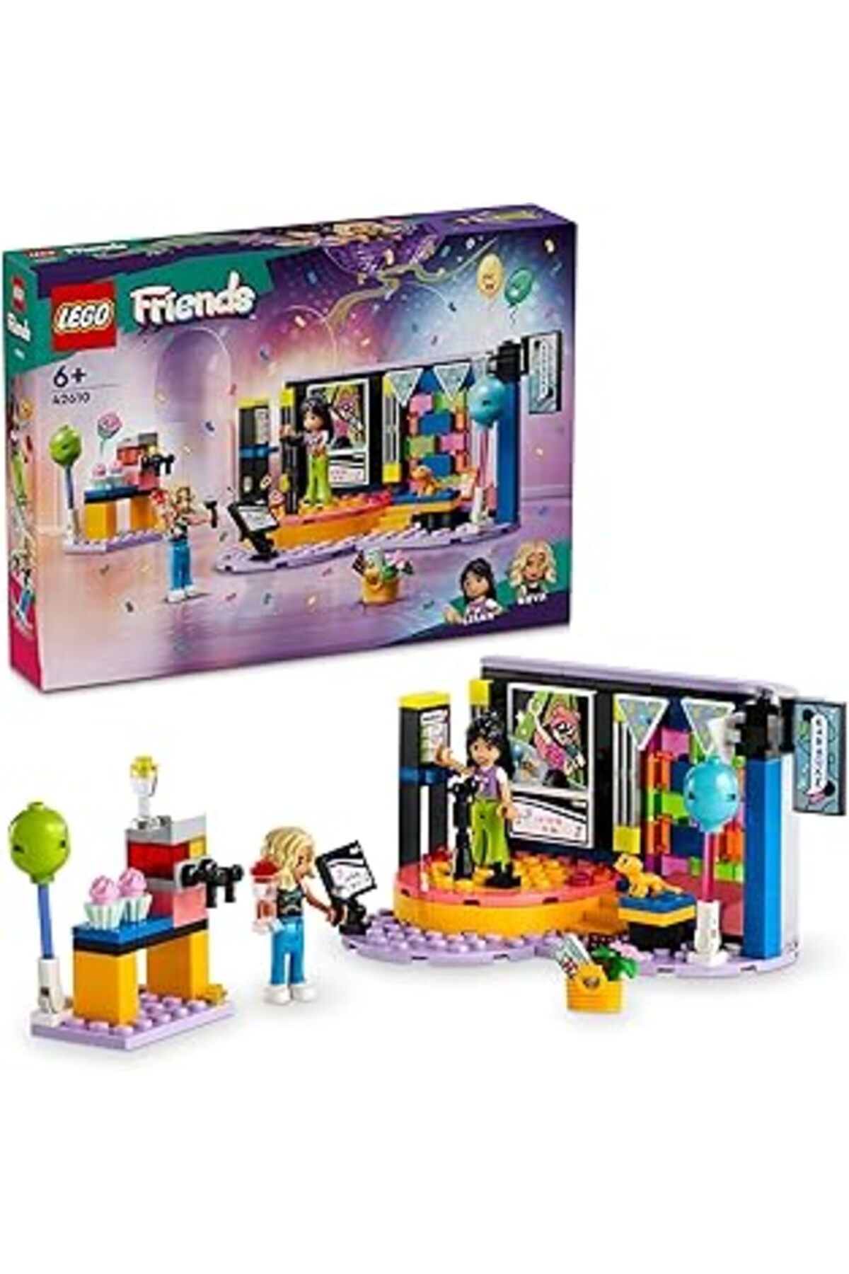 Mu Art Ahşap Lego Friends Karaoke Müzik Partisi 42610-6 Yaş Ve Üzeri Çocuklar Için Sahne İçeren Yaratıcı Oyuncak