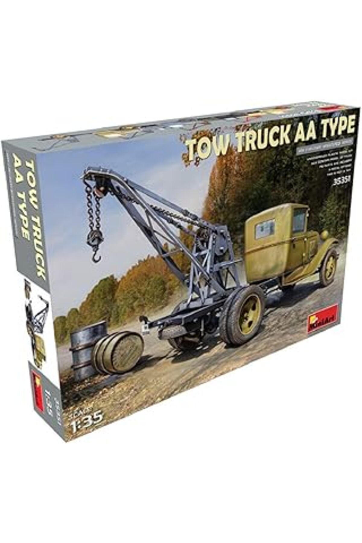 Mu Art Ahşap Miniart 35351 1:35 Çekici Kamyon Aa Tip