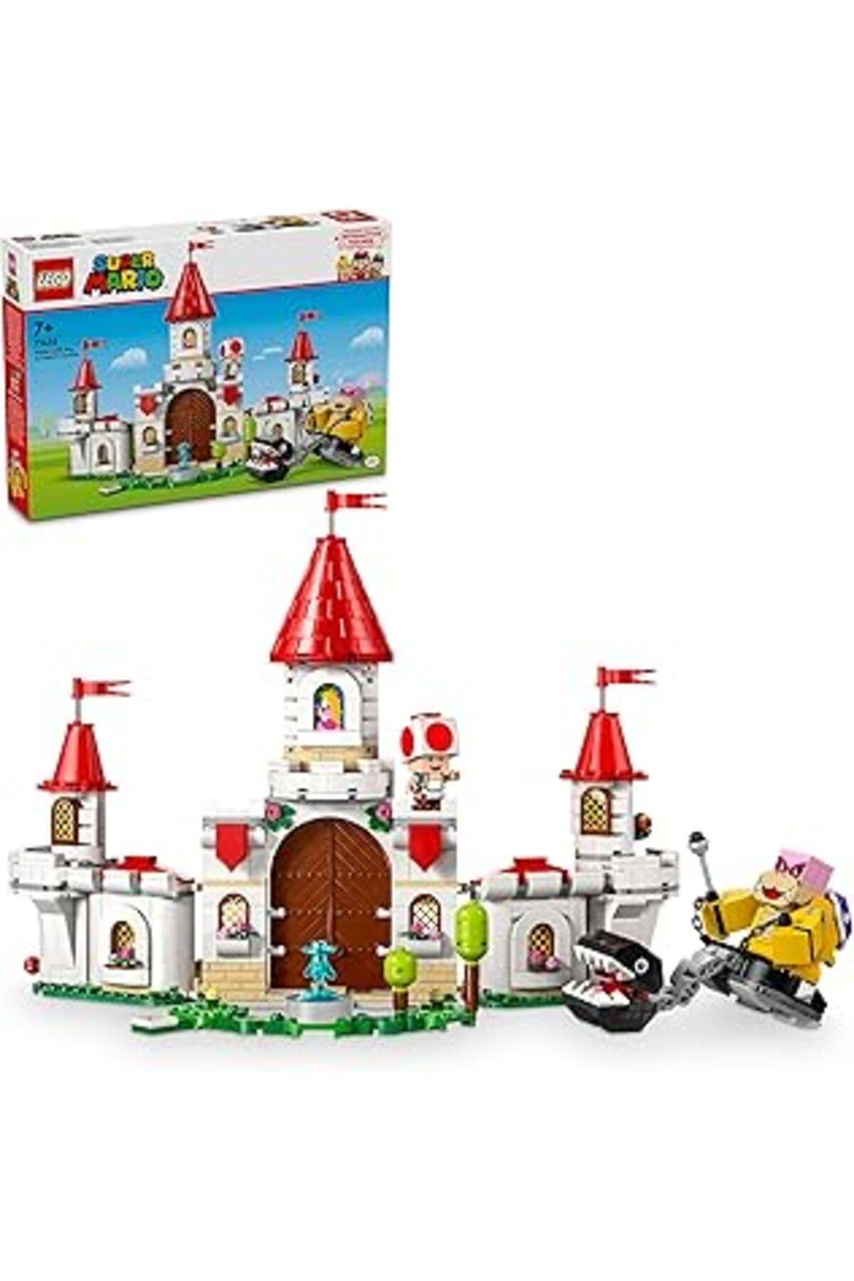 Mu Art Ahşap Super Mario Peach’In Kalesinde Roy Ile Savaş 71435-7 Yaş Ve Üzeri Çocuklar Karakteri İçeren Yaratıc