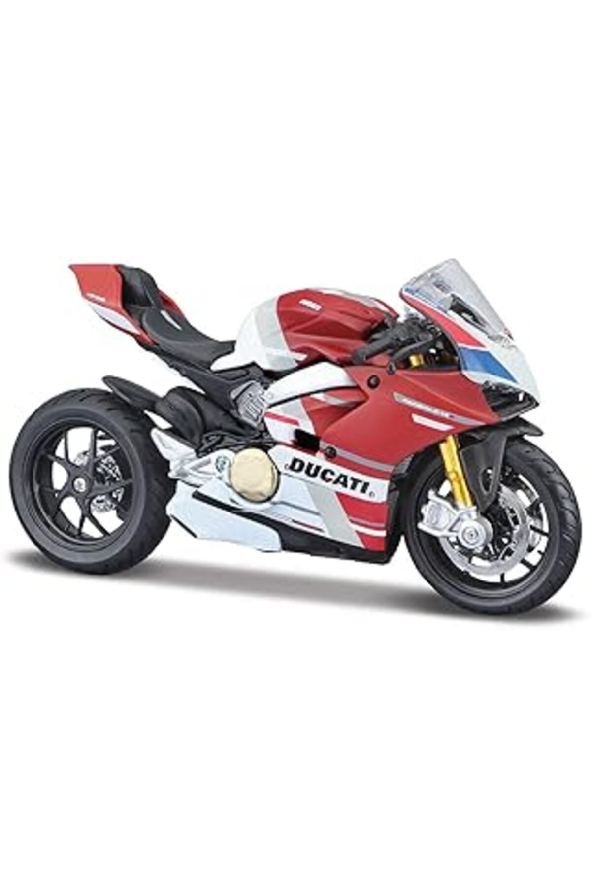 Mu Art Ahşap Maisto Ducati Panigale V4 S Corse Model Motosiklet 1/18