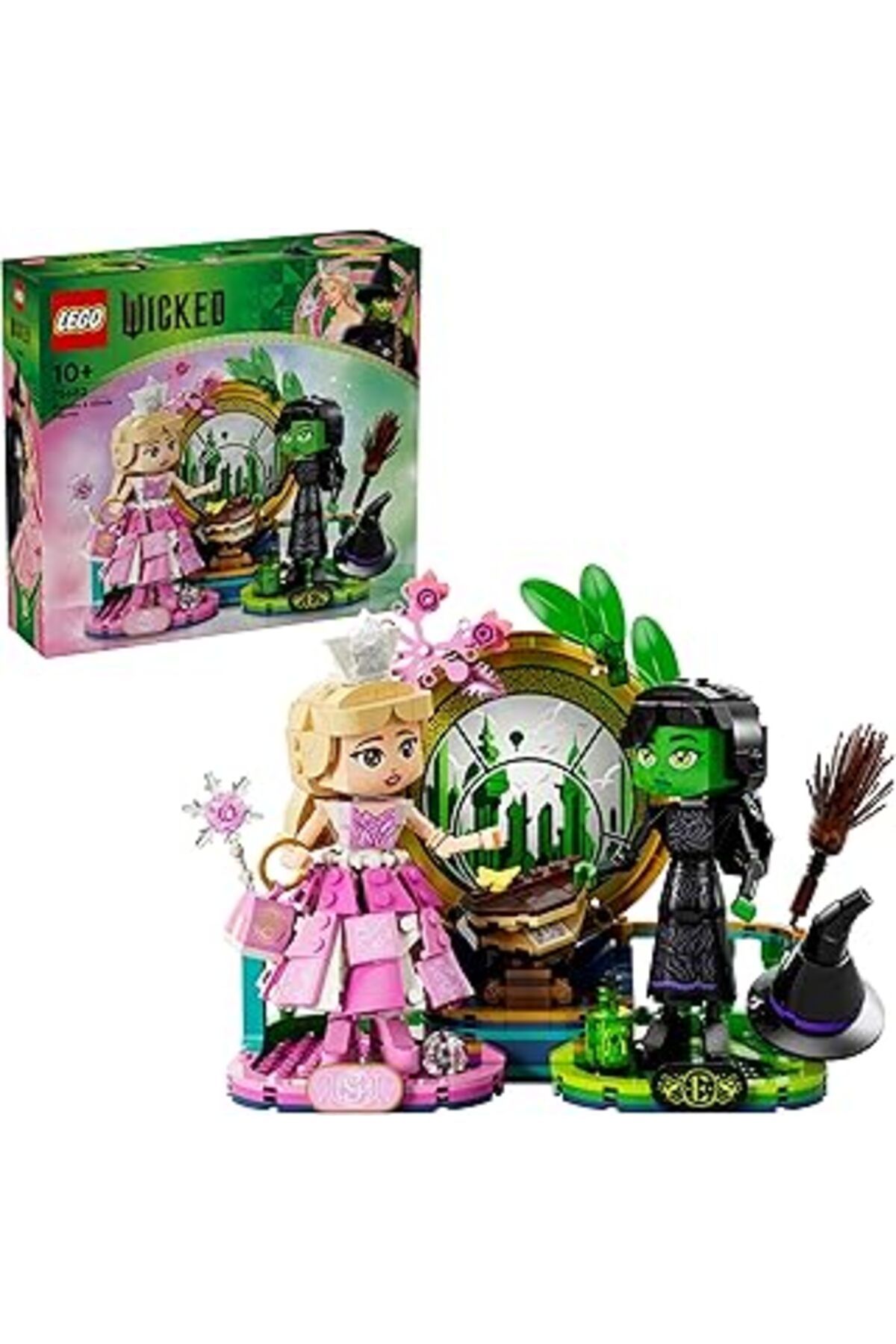 Mu Art Ahşap Lego Wicked Elphaba Ve Glinda Figürleri 75682-10 Yaş Ve Üzeri Çocuklar Için Fantastik Oyuncak Yapım