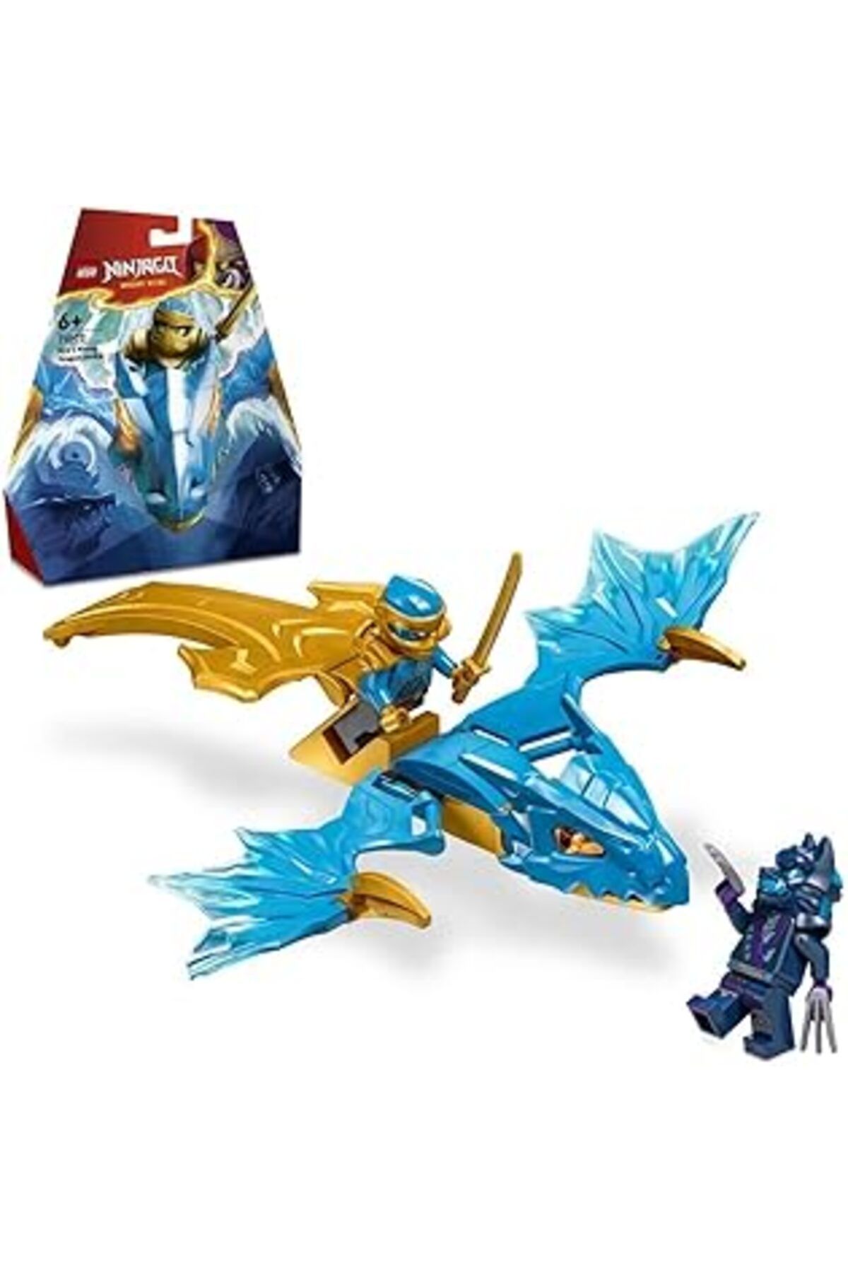 NETWORK ART Lego Ninjago Nya’Nın Yükselen Ejderha Vuruşu 71802-6 Yaş Ve Üzeri Çocuklar Için Nya Minifigürü İçer