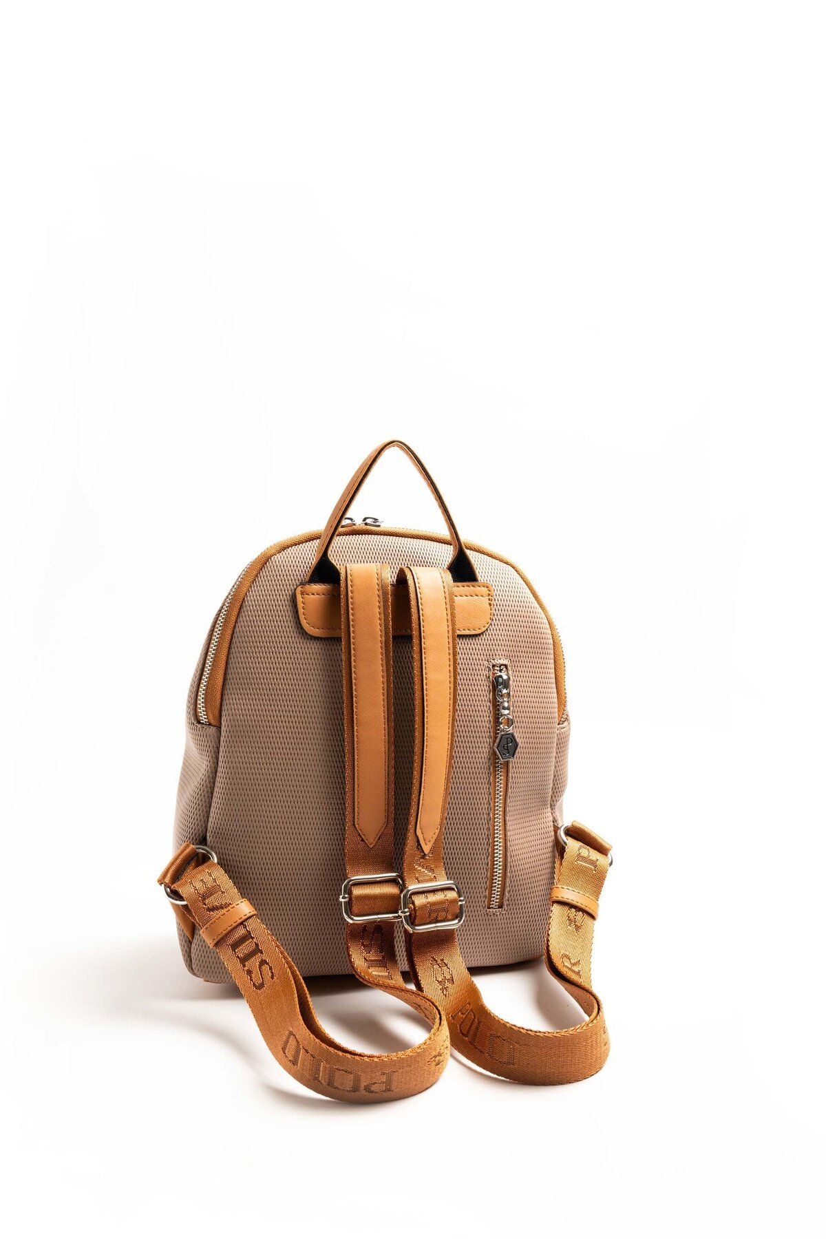 Silver Polo-Silver & Polo Sand - A.Taba Sp1123 Women's Backpack 4