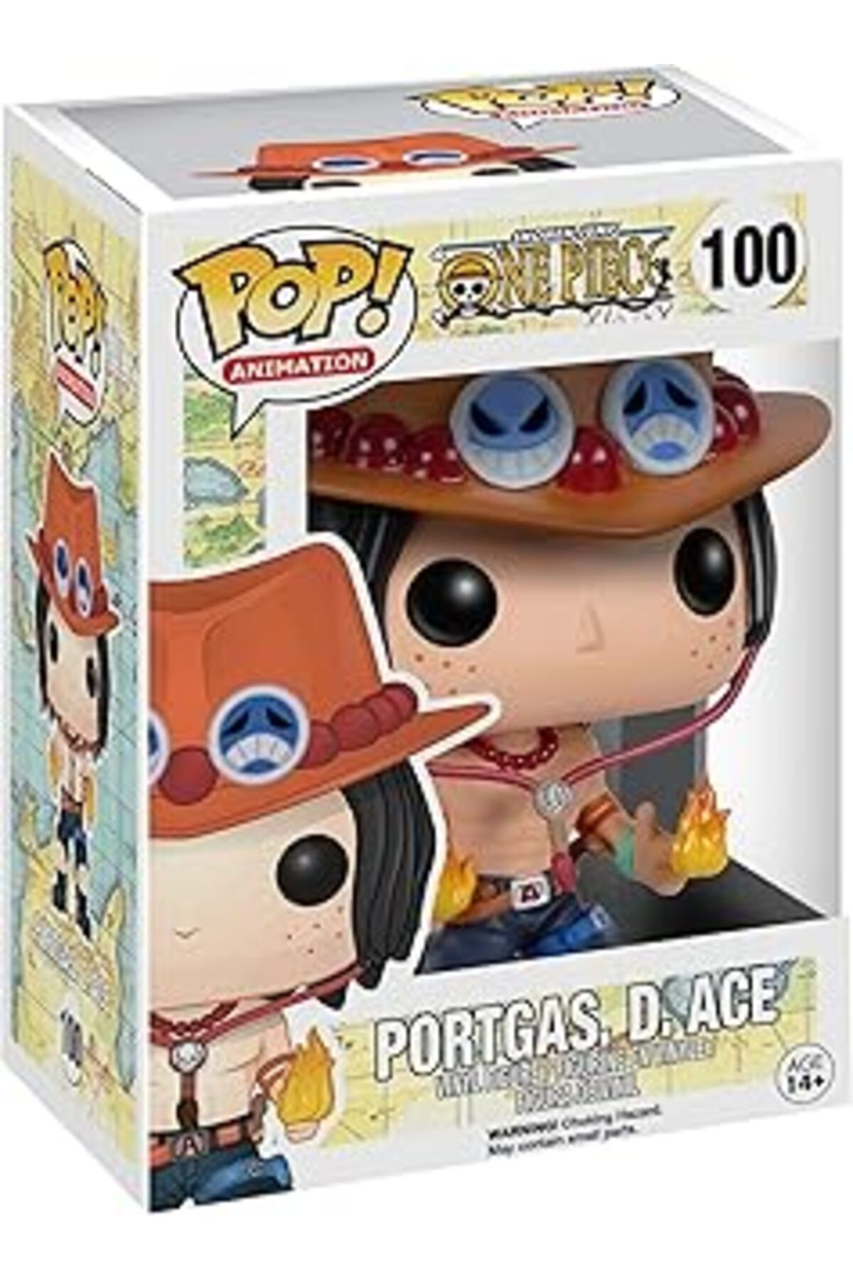 Mu Art Ahşap Funko Pop Animation: One Piece: Portgas D. Ace Figür