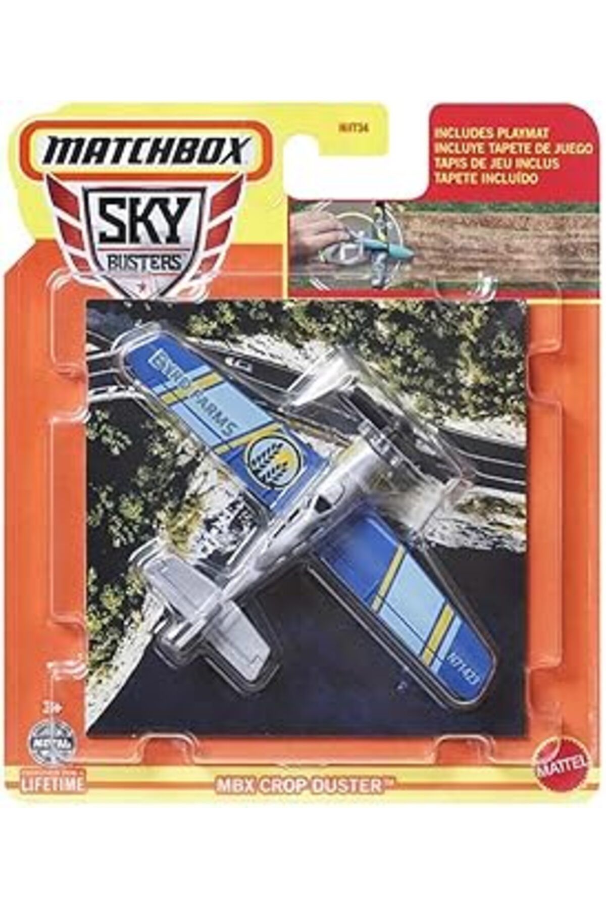 Mu Art Ahşap Hht34 Skybusters Mbx Crop Duster Hvm55