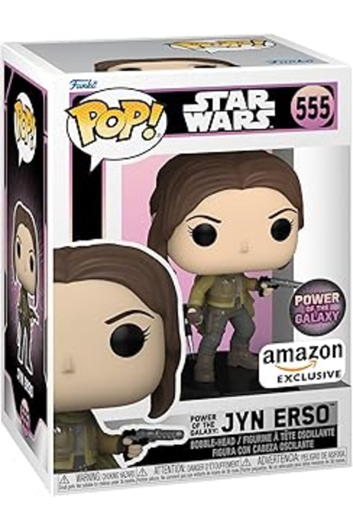 Mu Art Ahşap Funko Pop Star Wars: Galaksinin Gücü Jyn Erso, Renkli, Boyu(66344) Oyuncak Figür