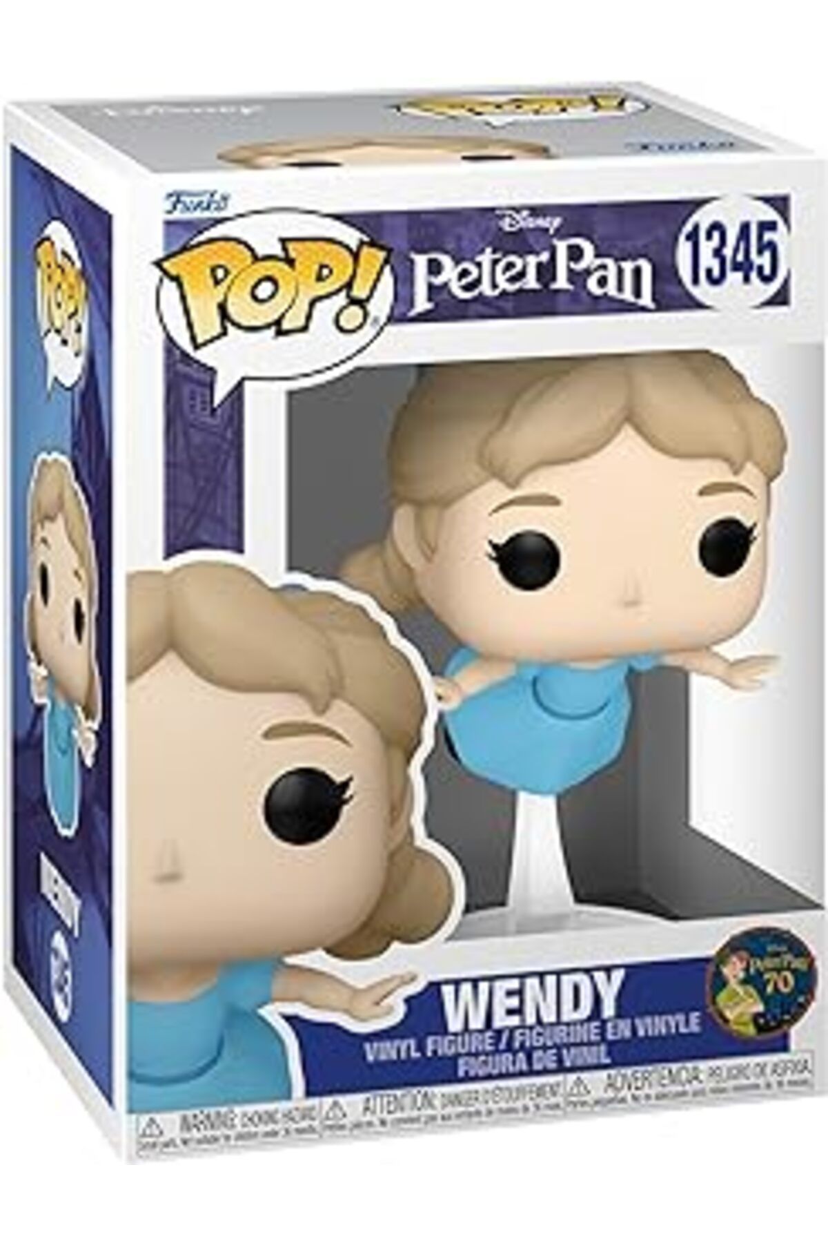 Mu Art Ahşap Funko Pop Figür Disney: Peter Pan 70Th- Wendy