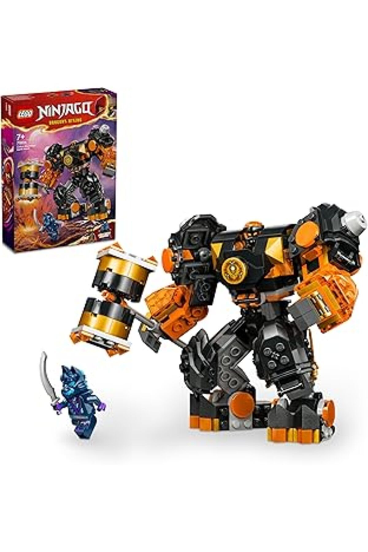 Mu Art Ahşap Lego Ninjago Cole’Un Toprak Elementi Robotu 71806 – 7 Yaş Ve Üzeri Kız Ve Erkek Çocukları Için Aksi