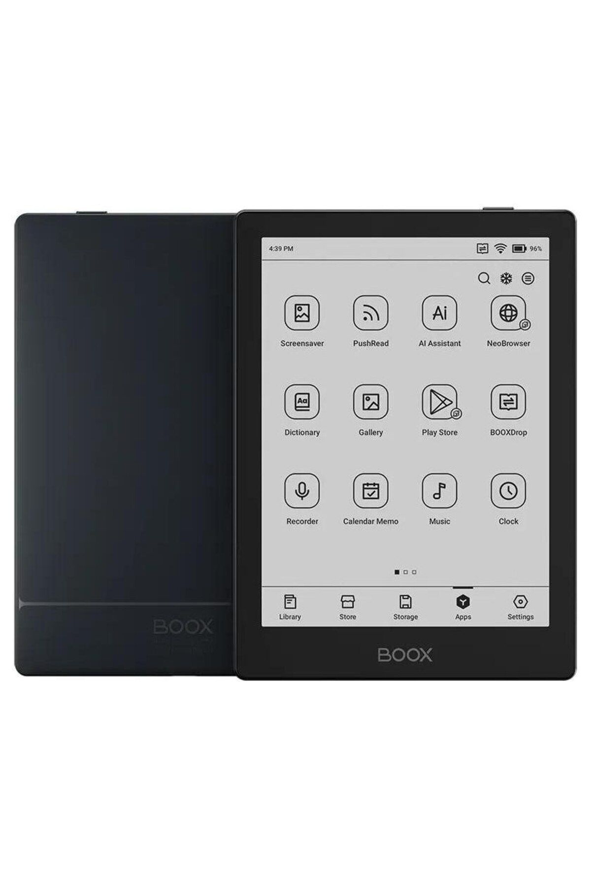 BOOX-GO 6 6" E-Ink Tablet, Octa-Core, 2GB RAM, 32GB, Android 11, Black 2