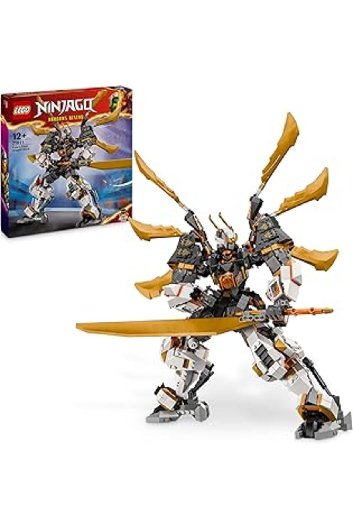 Mu Art Ahşap Lego Ninjago Cole’Un Titan Ejderha Robotu 71821 – 12 Yaş Ve Üzeri Kız Ve Erkek Çocukları İçin Cole