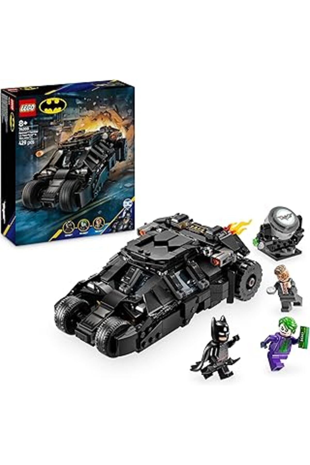 Mu Art Ahşap Dc Batman: Batman Tumbler, Two-Face Ve Joker’E Karşı 76303-8 Yaş Ve Üzeri Çocuklar İçin Yaratıcı Oy