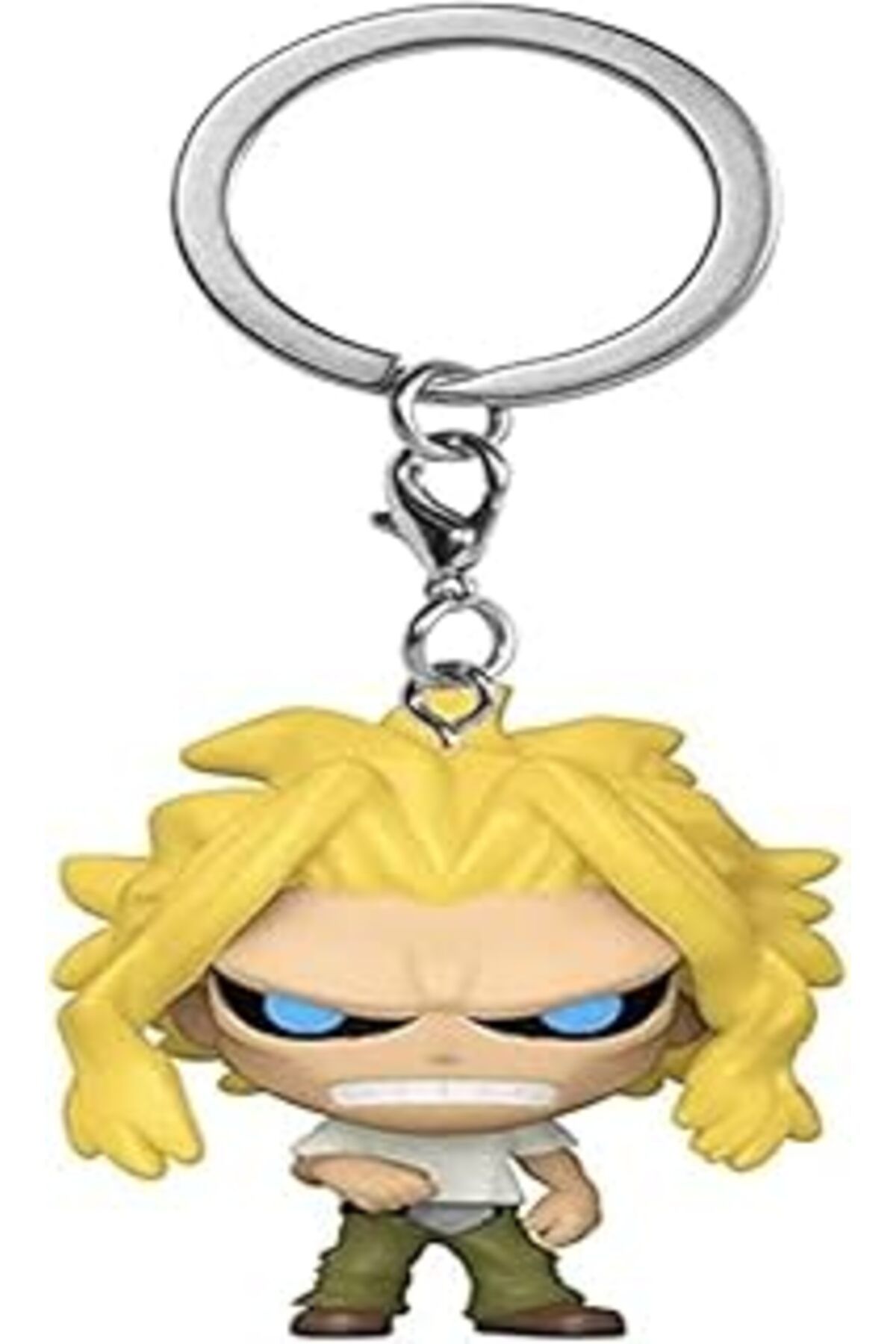 Mu Art Ahşap Funko Pop Figür Anahtarlık: My Hero Academia- All Might (True Form)