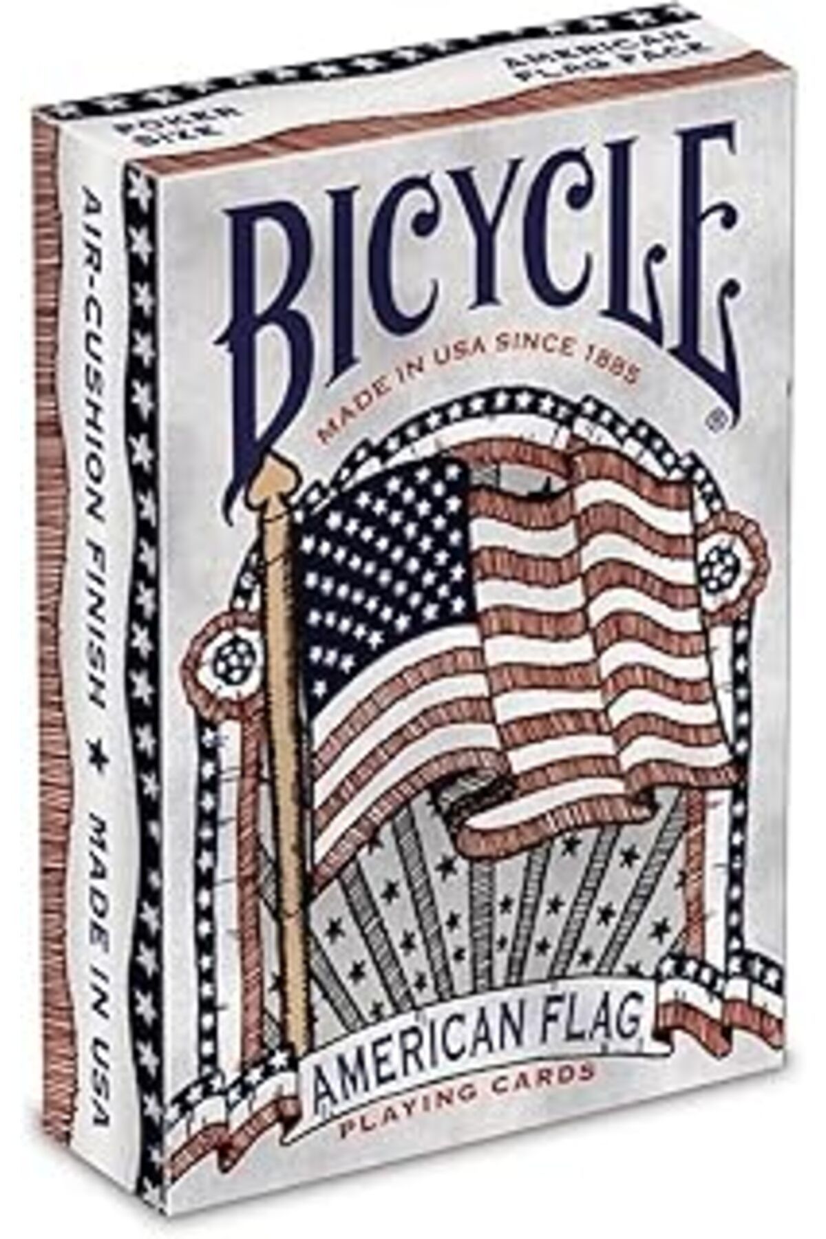 Mu Art Ahşap Bicycle® American Flag Oyun Kartları
