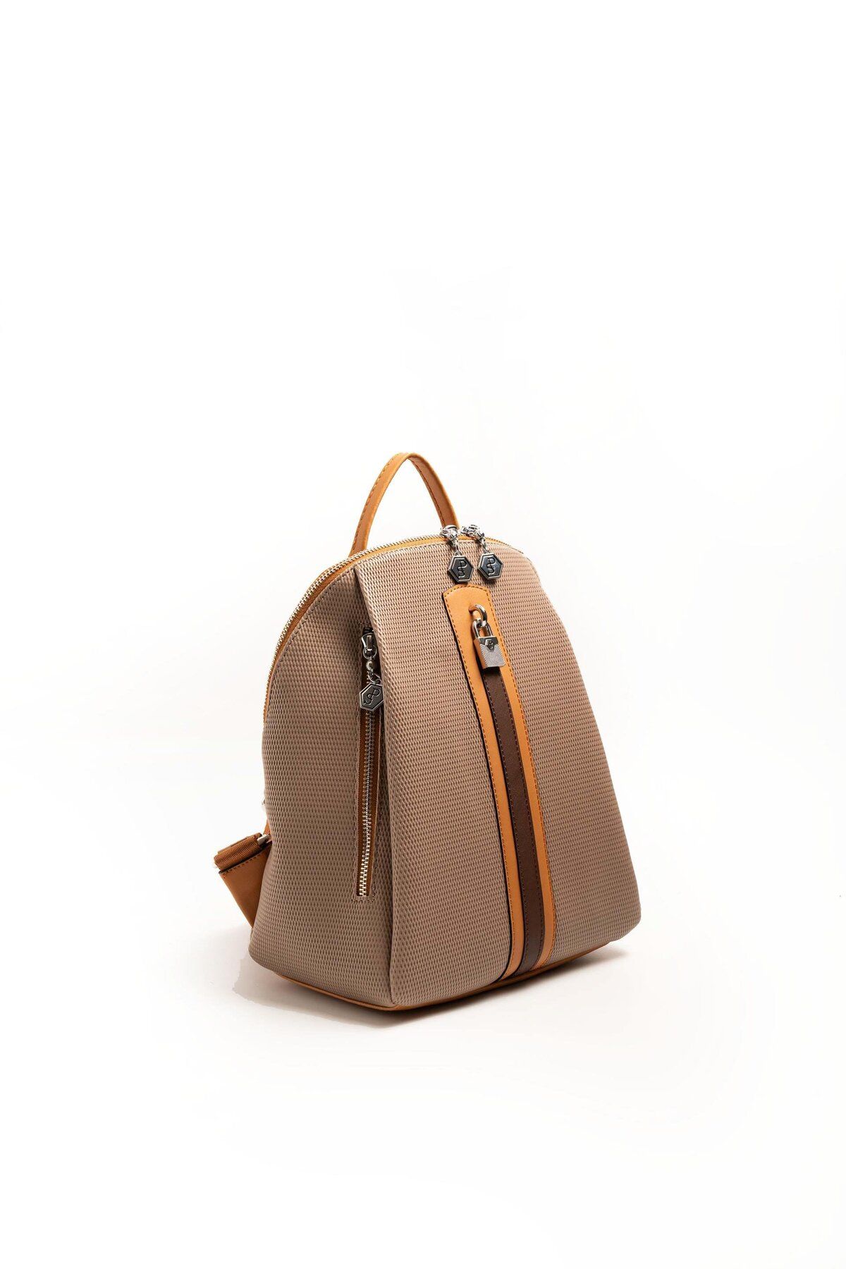 Silver Polo-Silver & Polo Sand - A.Taba Sp1123 Women's Backpack 2