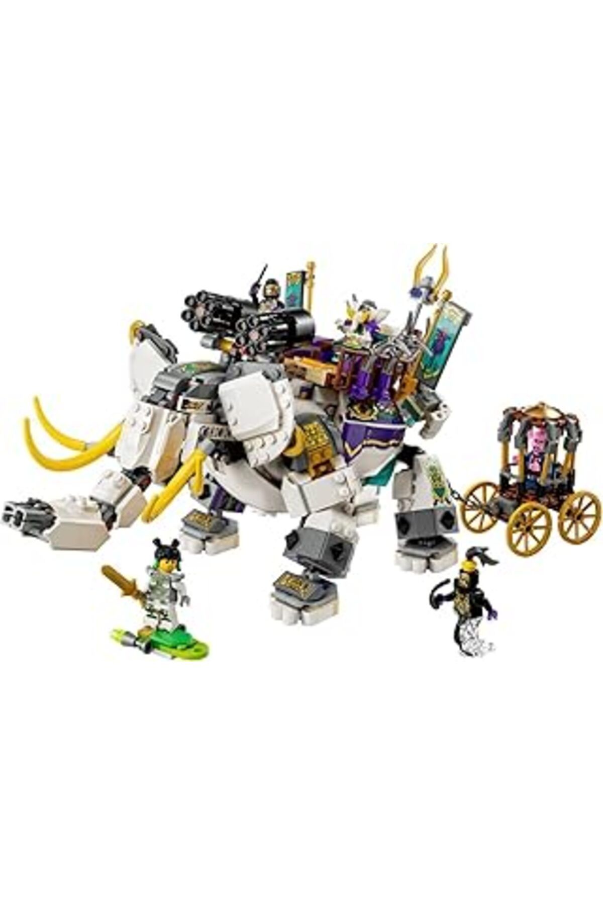 Mu Art Ahşap 80043 Lego® Monkie Kid Yellow Tusk Elephant