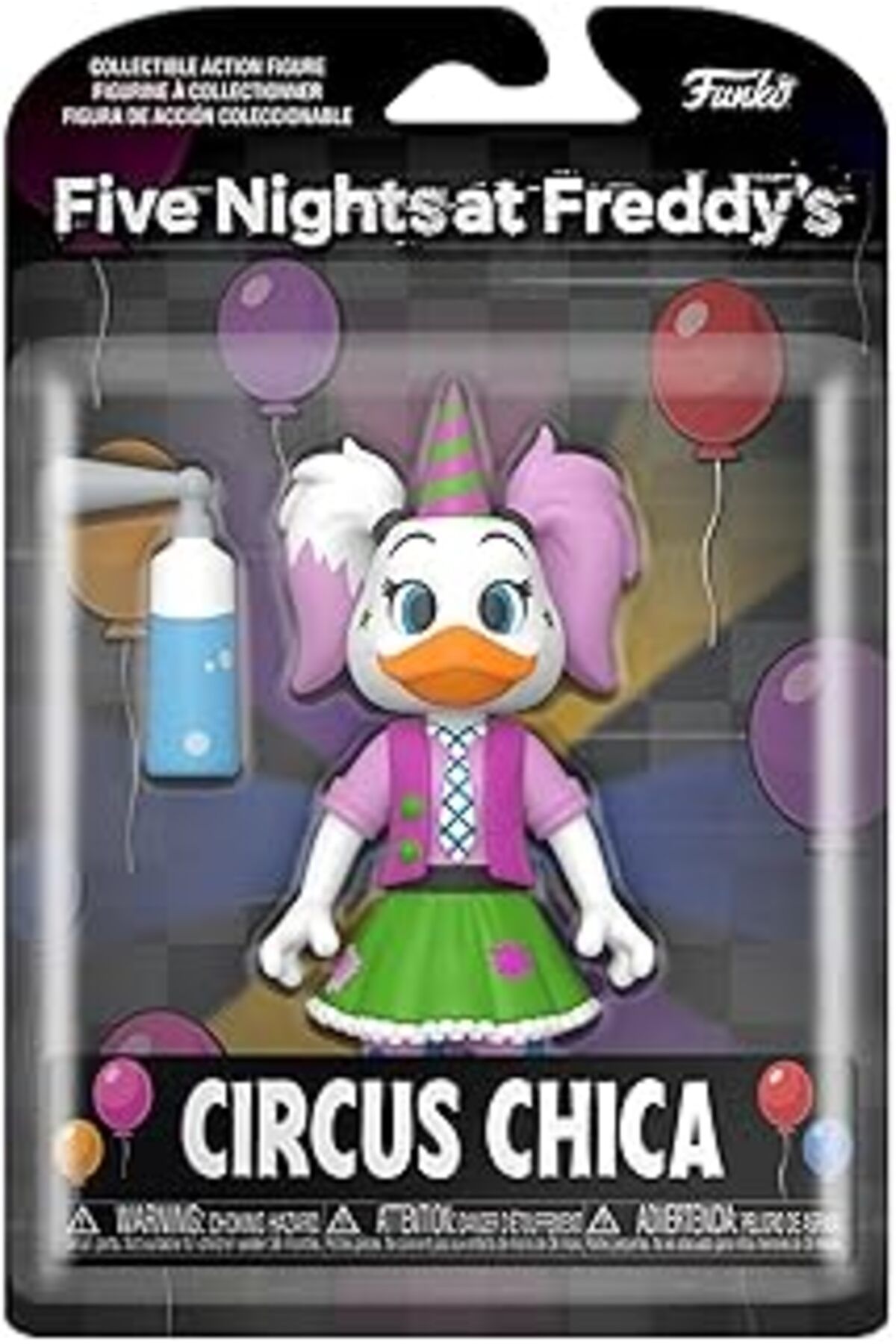 Mu Art Ahşap Funko Aksiyon Figürü: Five Nights At Freddy'S (Fnaf) Sb - Sirk Chica The Chicken - Koleksiyon Parça