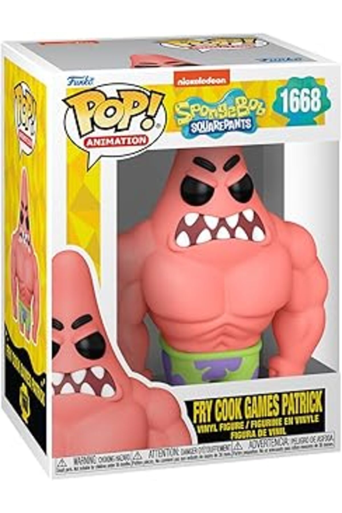 Mu Art Ahşap Funko Pop Animasyon: Spongebob Squarepants 25Th Anniversary - Fry Cook Oyunları Patrick
